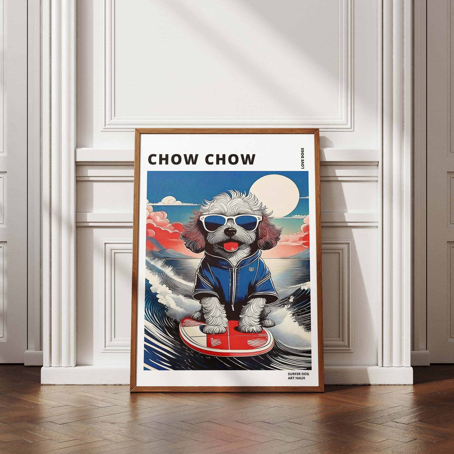 Chow Chow Hokosai Surfer Dogs 2 image 4