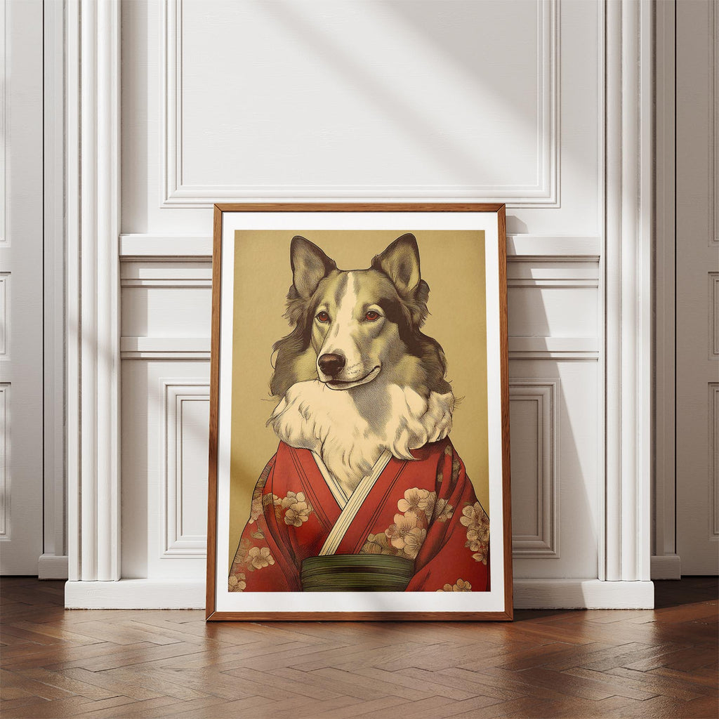 Rough Smooth Collie Japanse Kimono Dog Series image 4