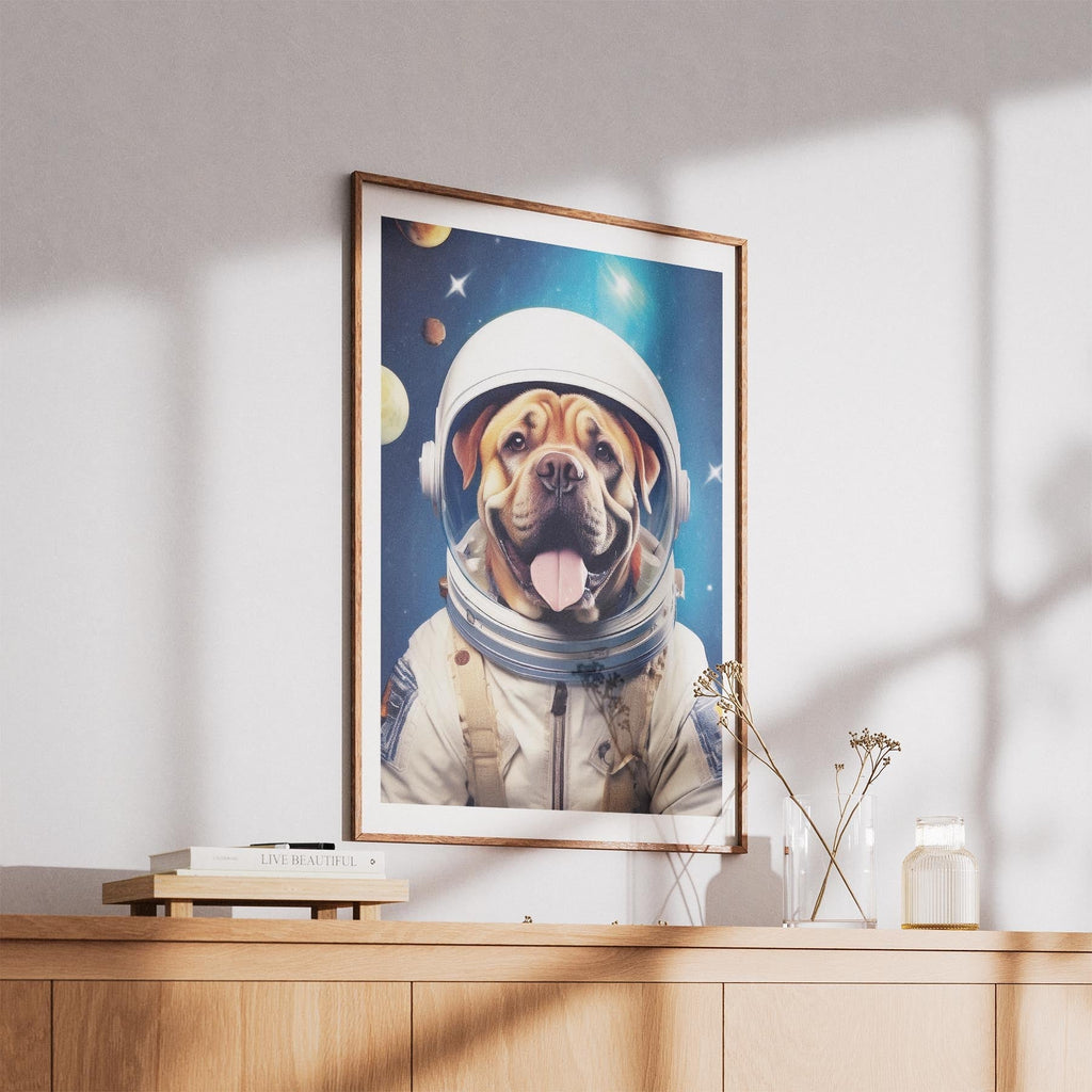 Bullmastiff Astronaut Dog Series image 5