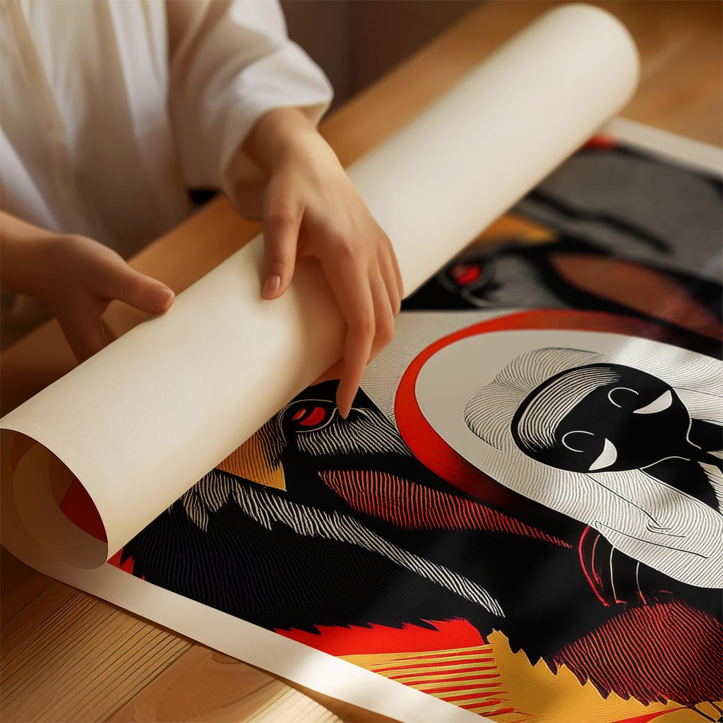 Newfoundland Geometric Orange Series image 1