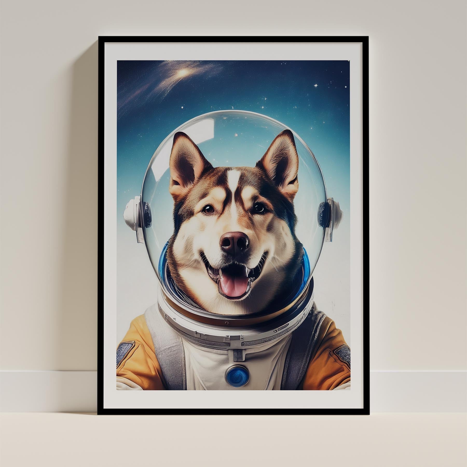 Siberian Husky Astronaut Dog Series image 0