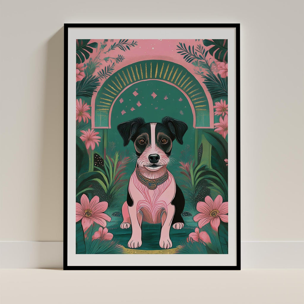 Jack Russell Terrier Flowery Dog image 11