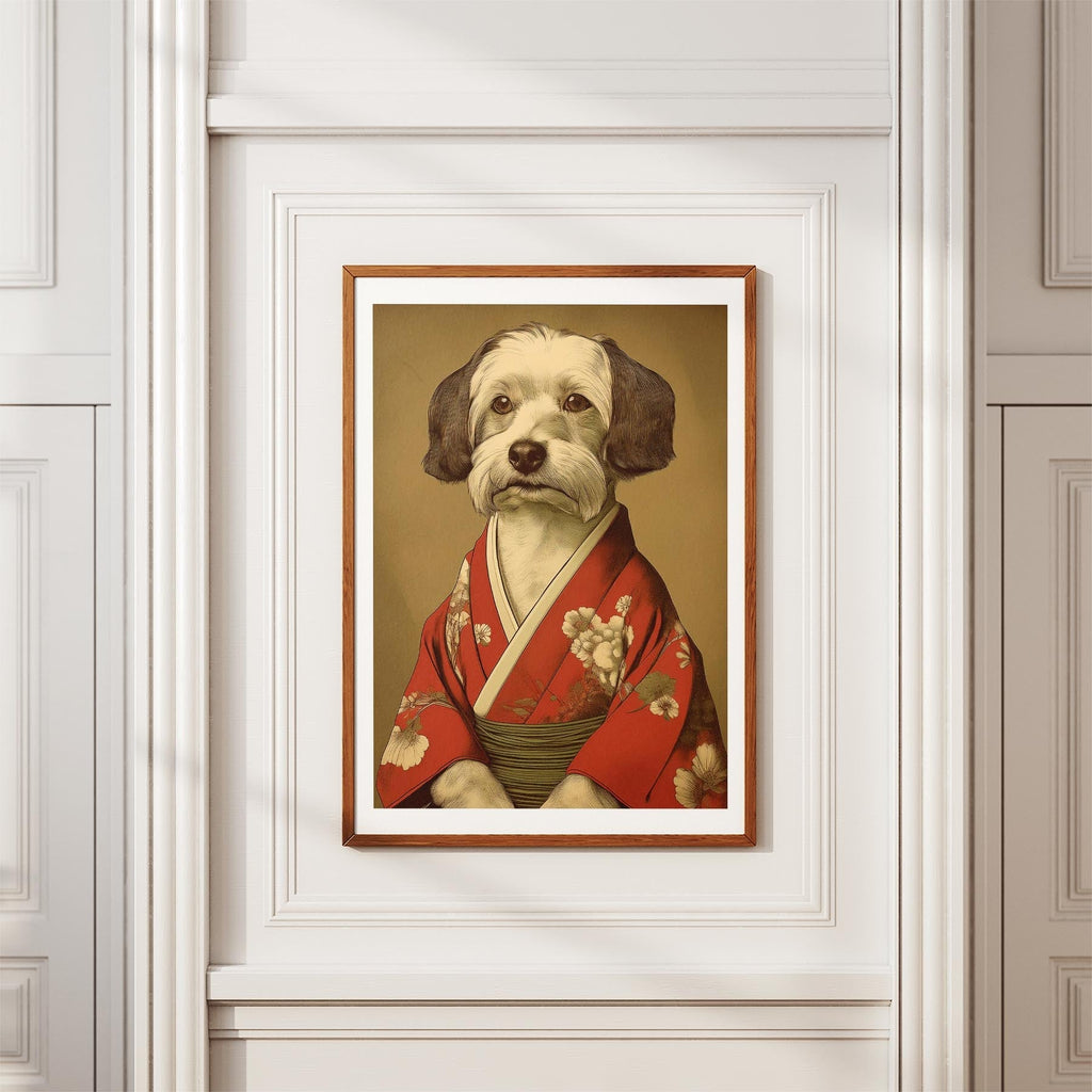Australian Silky Terrier Japanse Kimono Dog Series image 3