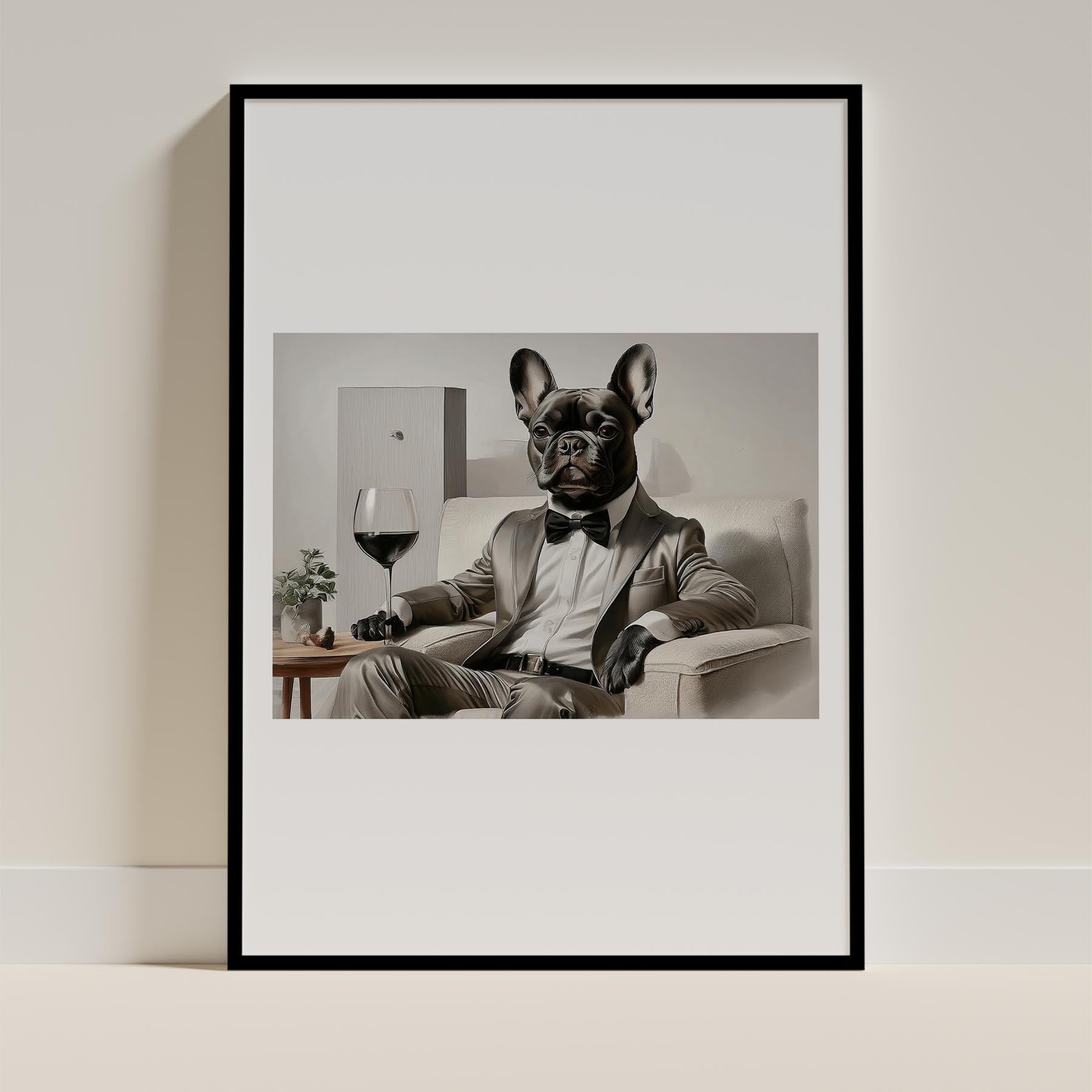 French Bulldog Dog Art Print Unframed Vol 1 | 11 Unique Designs | Wall Art Gift for Dog Lovers - Image 9 | Dogsy & Co