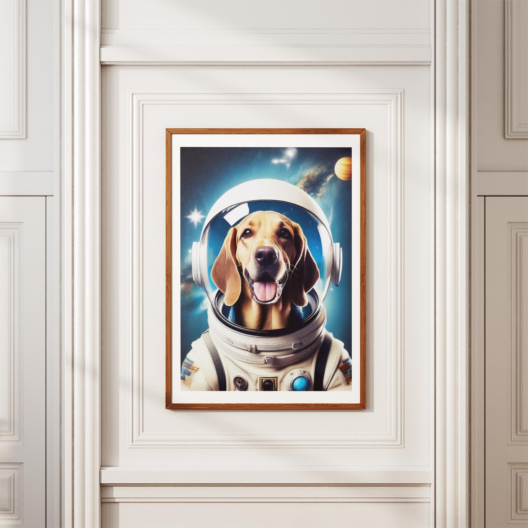 Bloodhound Astronaut Dog Series image 3