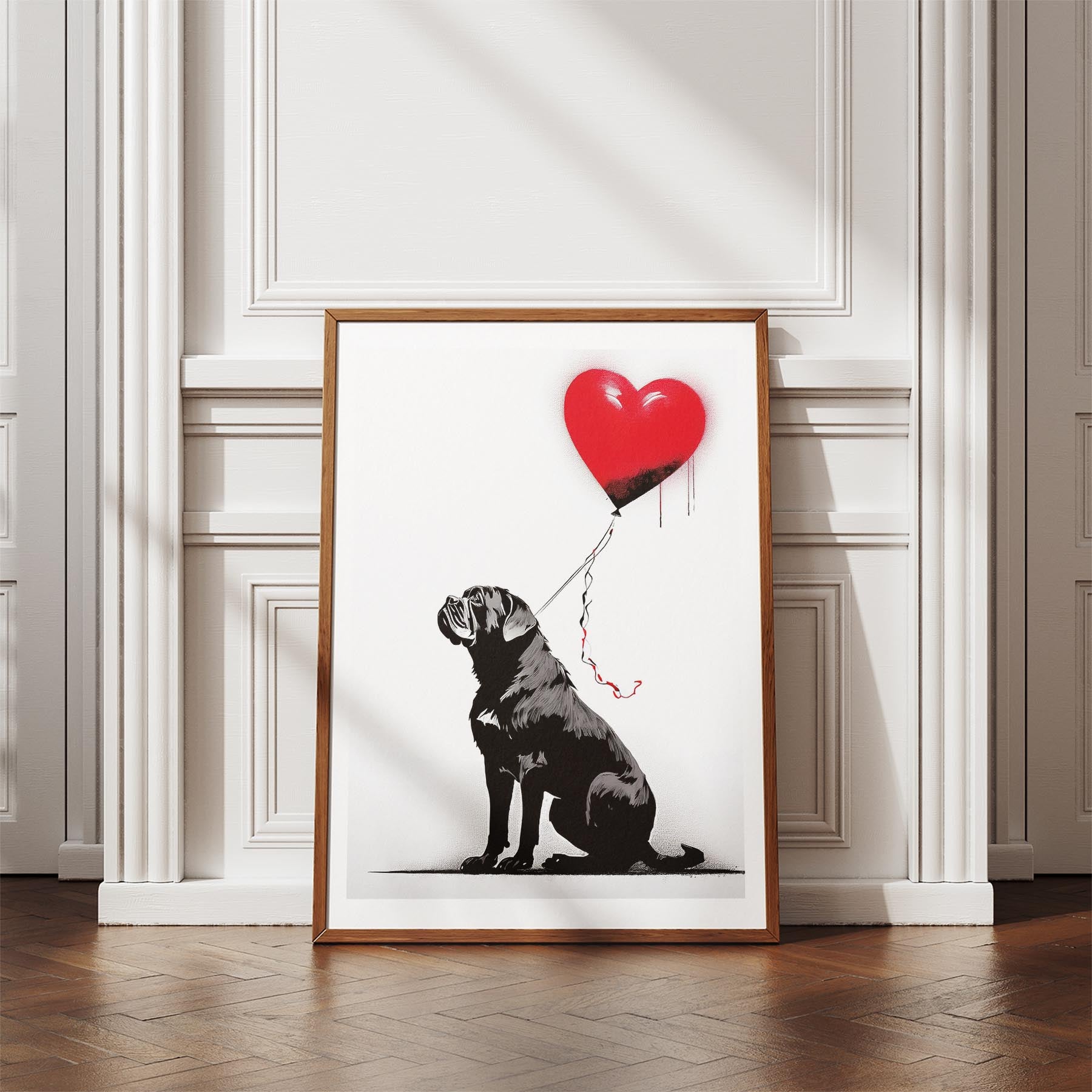 Mastiff DOGSY Series inspired by the Art of Banksy image 4