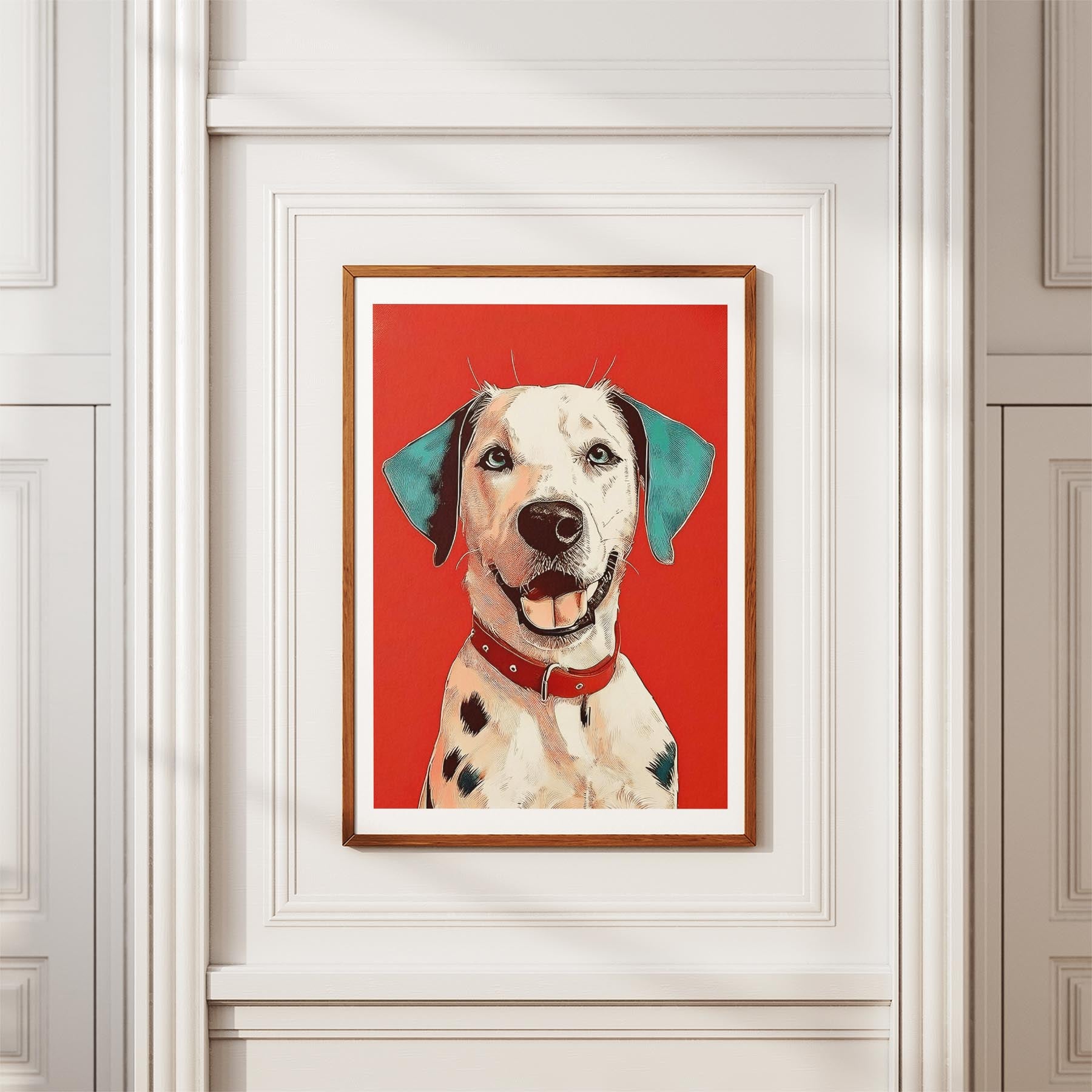 Dalmatian Red Dog Series image 3