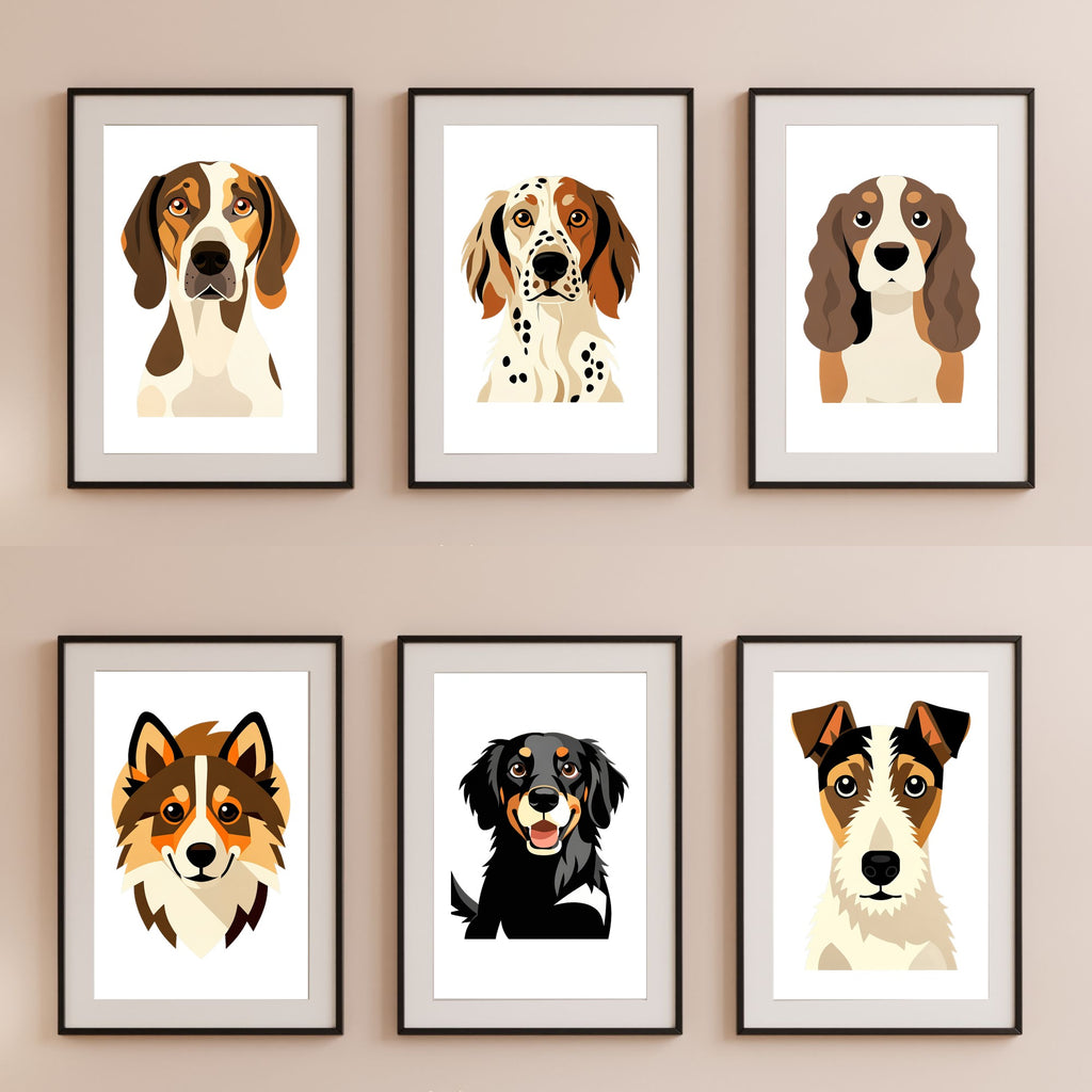 Bold Block Art Print - Framed Nursery Mockup