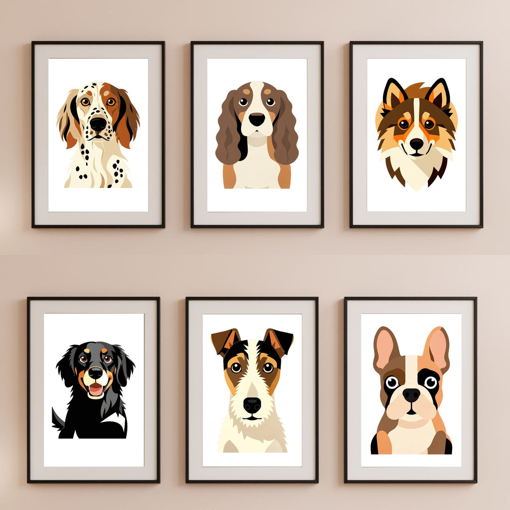 Bold Block Art Print - Framed Nursery Mockup