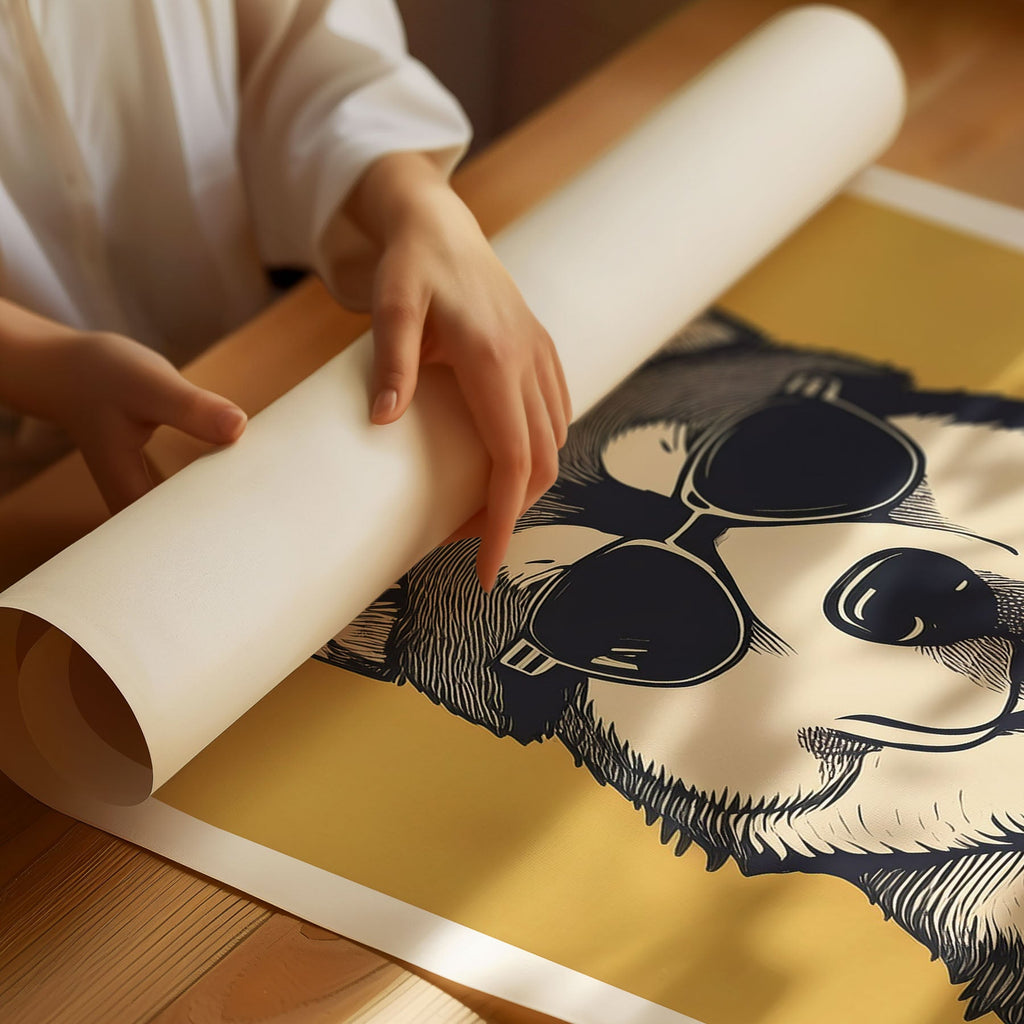 Alaskan Malamute Chillin Coffee Dog image 3