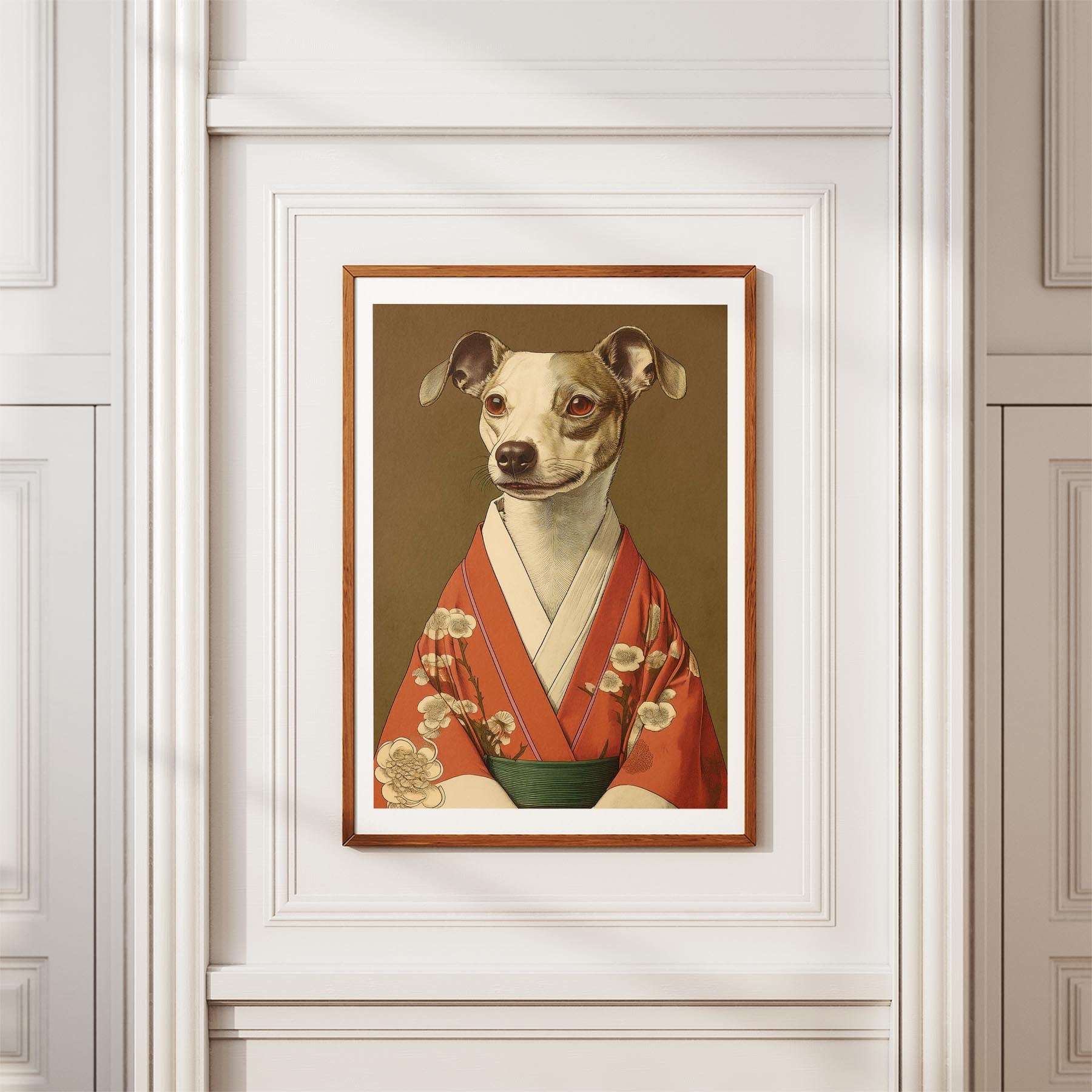 Whippet Japanse Kimono Dog Series image 3