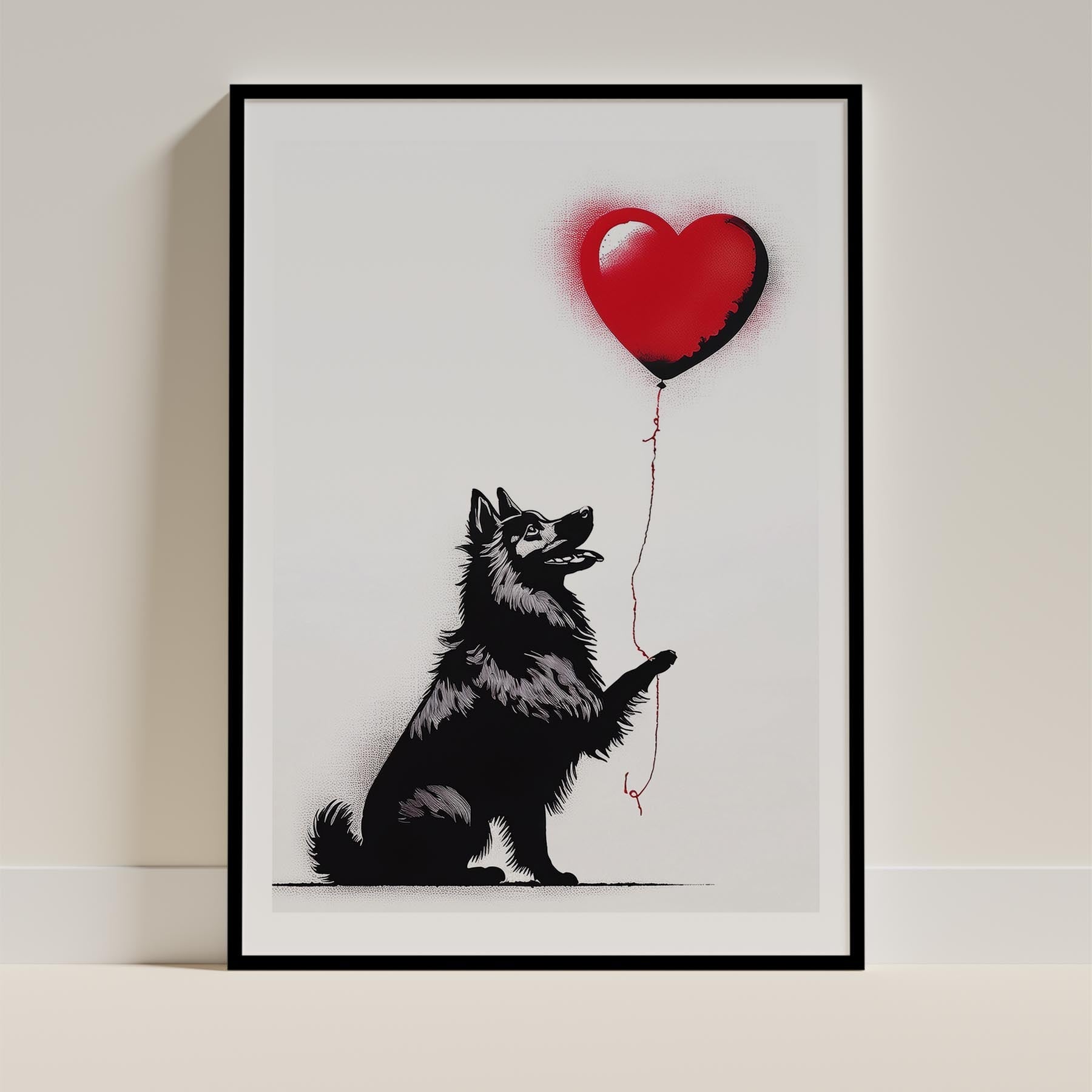 Samoyed DOGSY Series inspired by the Art of Banksy image 11