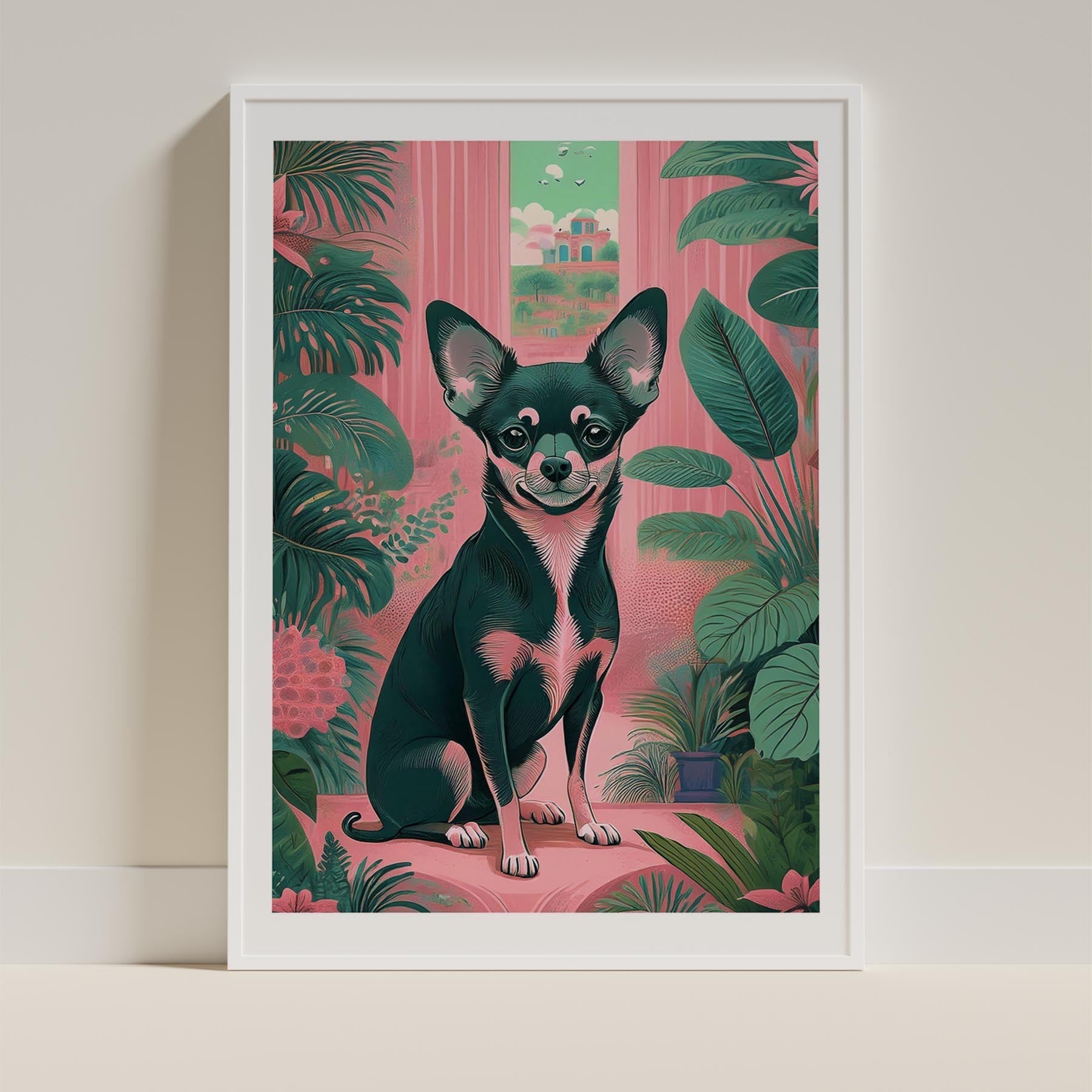 Chihuahua Flowery Dog image 9