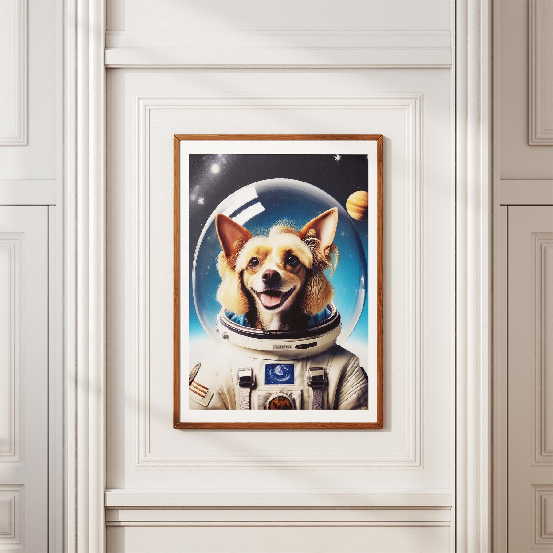 Chinese Crested Astronaut Dog Series image 3