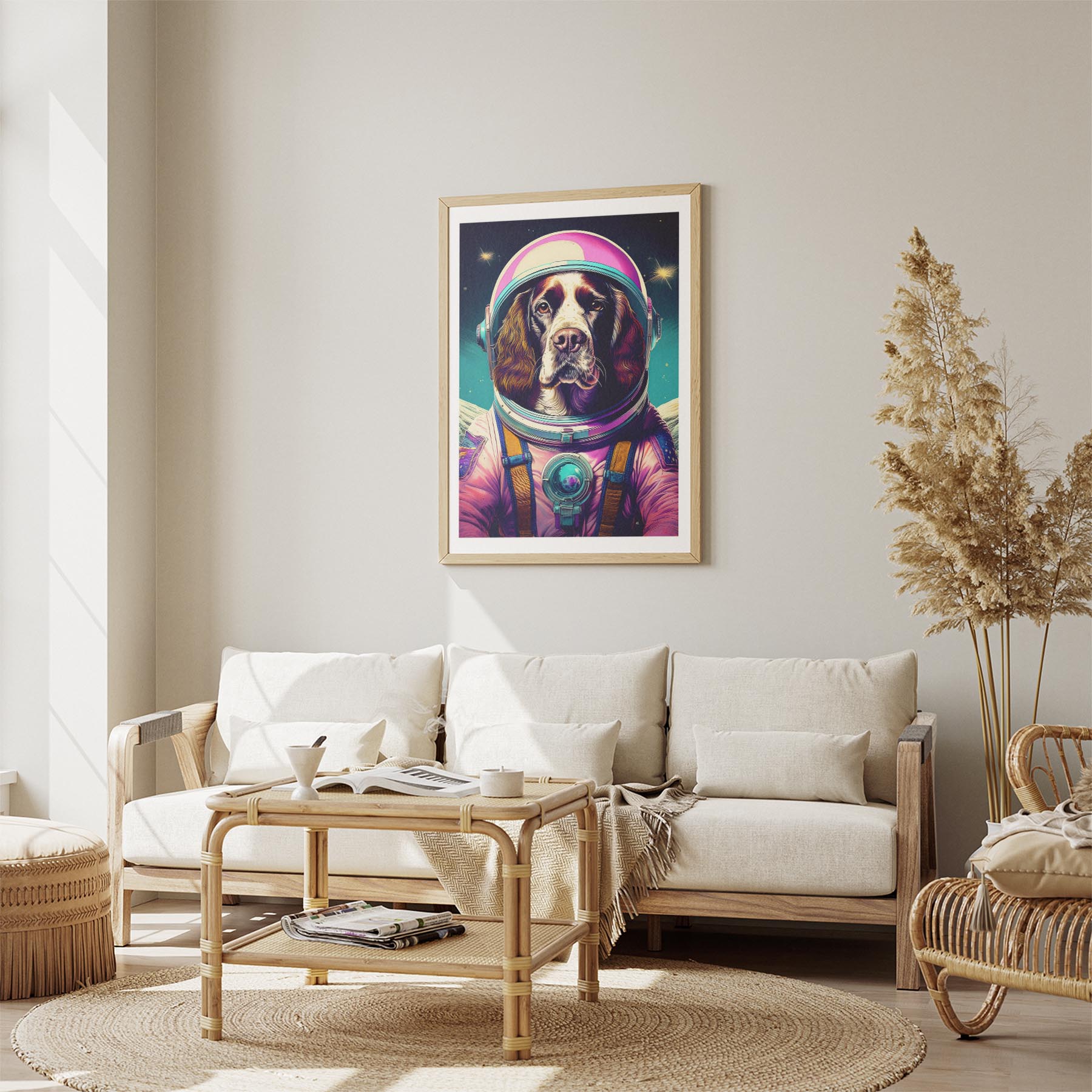 English Springer Spaniel Space Dogs Series image 2