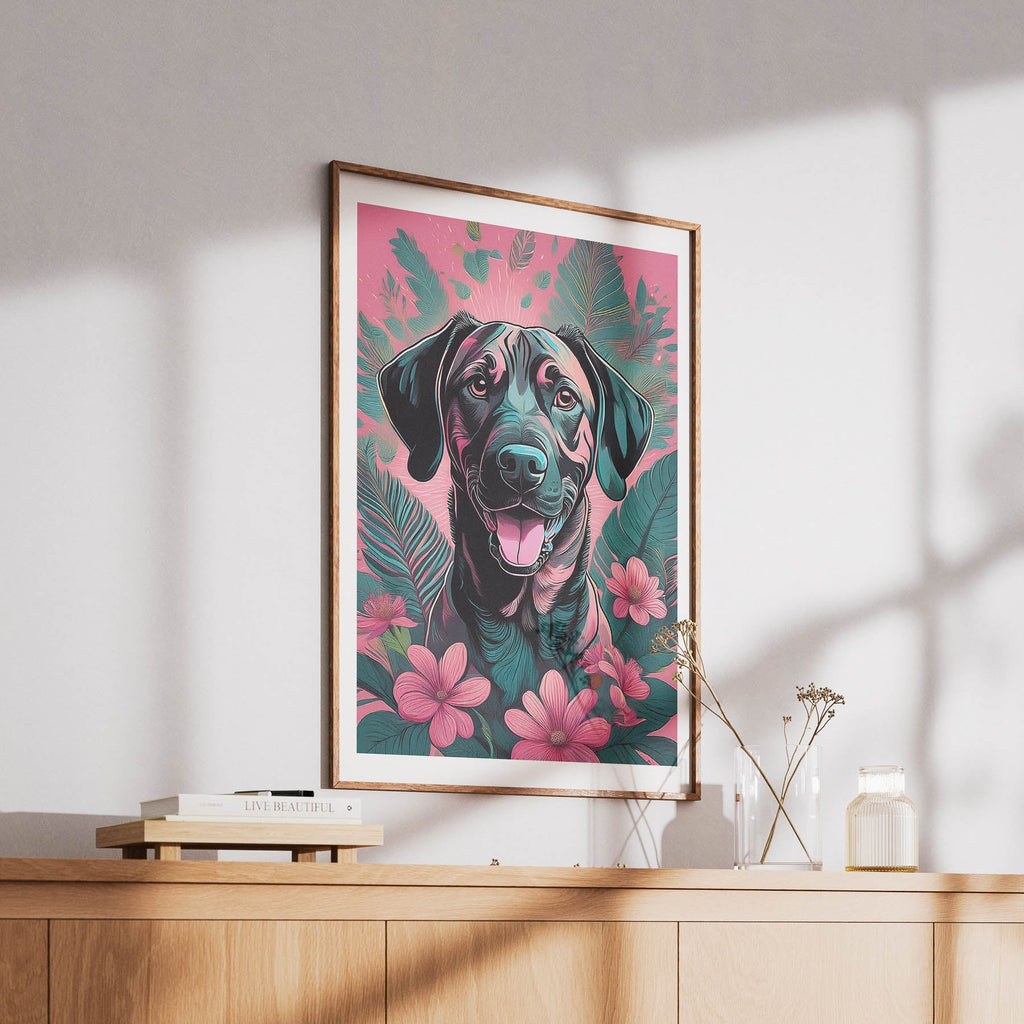 Rhodesian Ridgeback Flowery Dog image 6