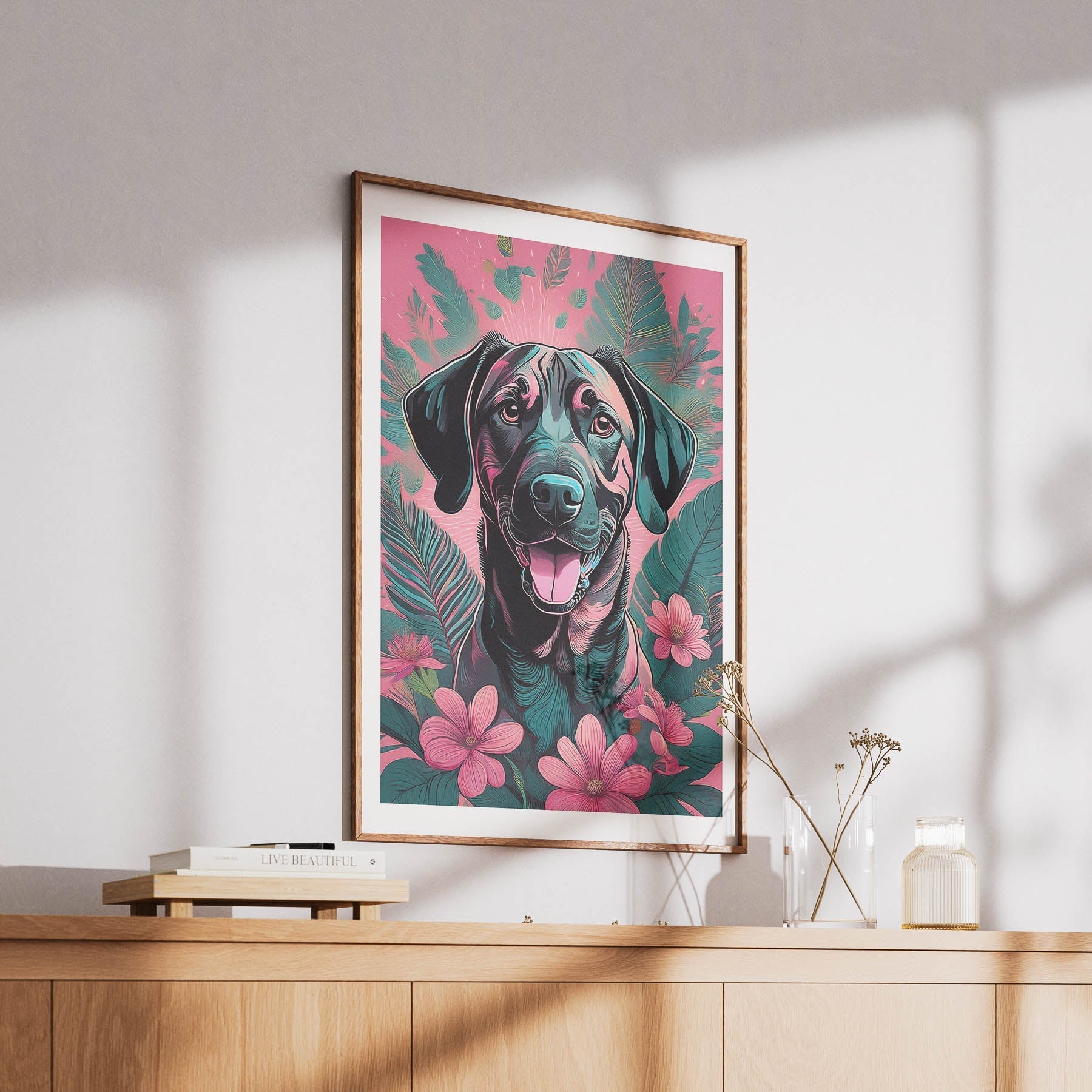 Rhodesian Ridgeback Flowery Dog image 6