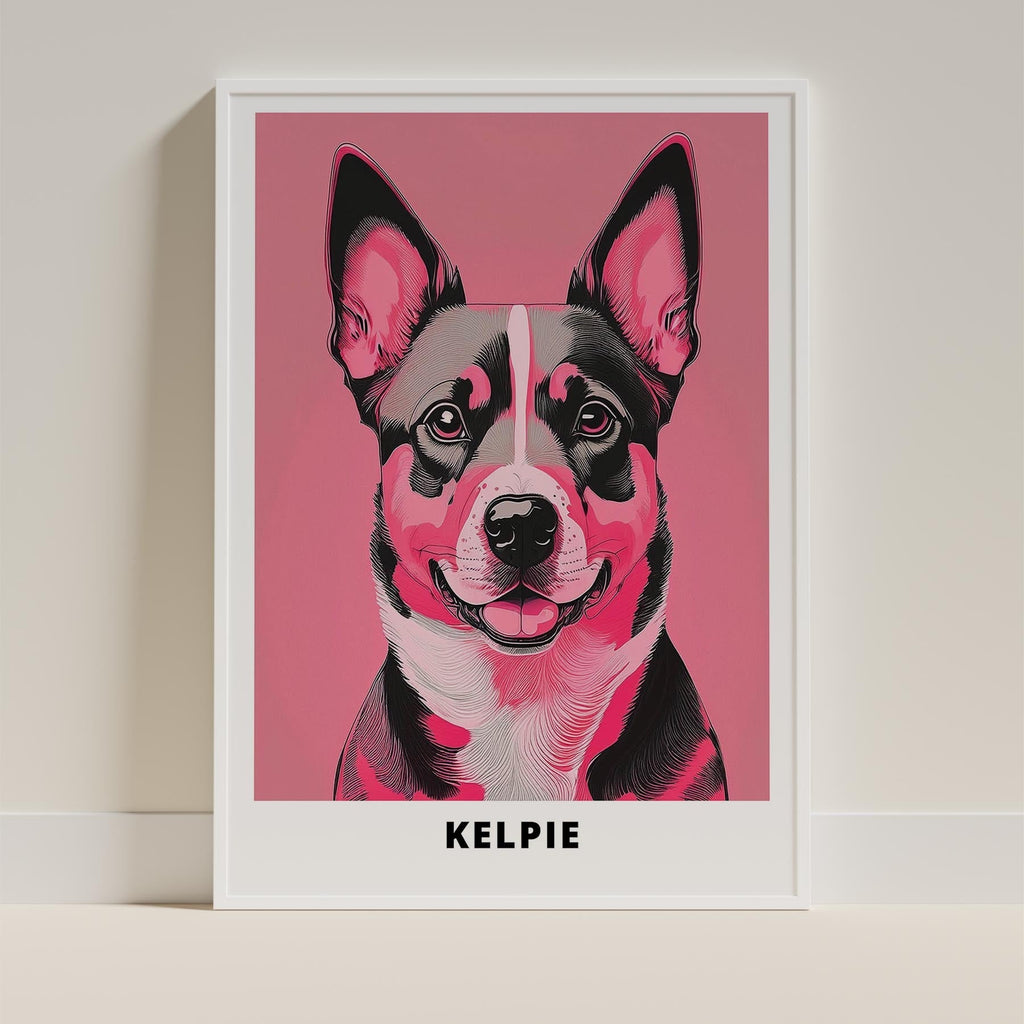 Kelpie Pink and Black Dog Series 1 image 9