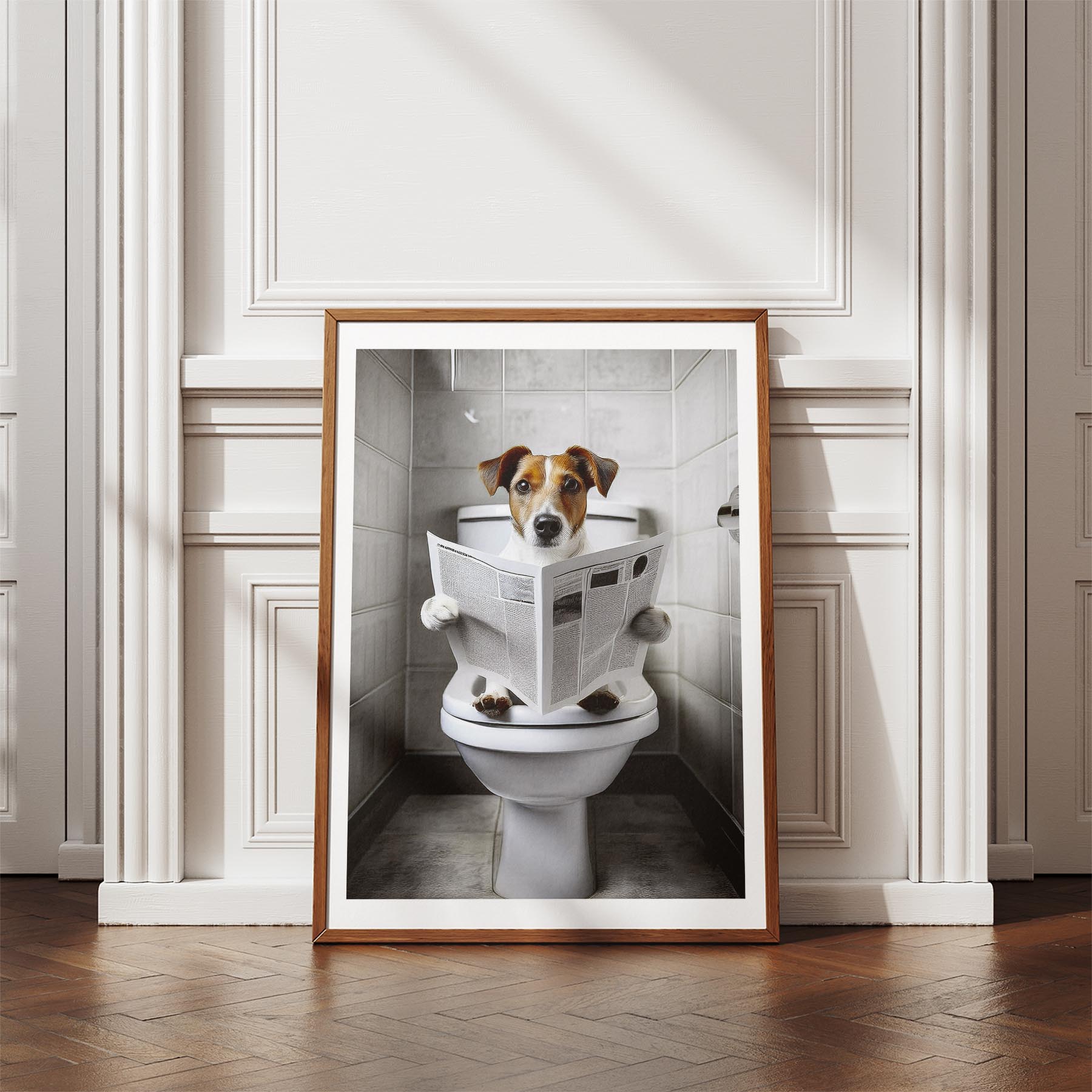 Jack Russell Toilet Humour Dog Series image 4