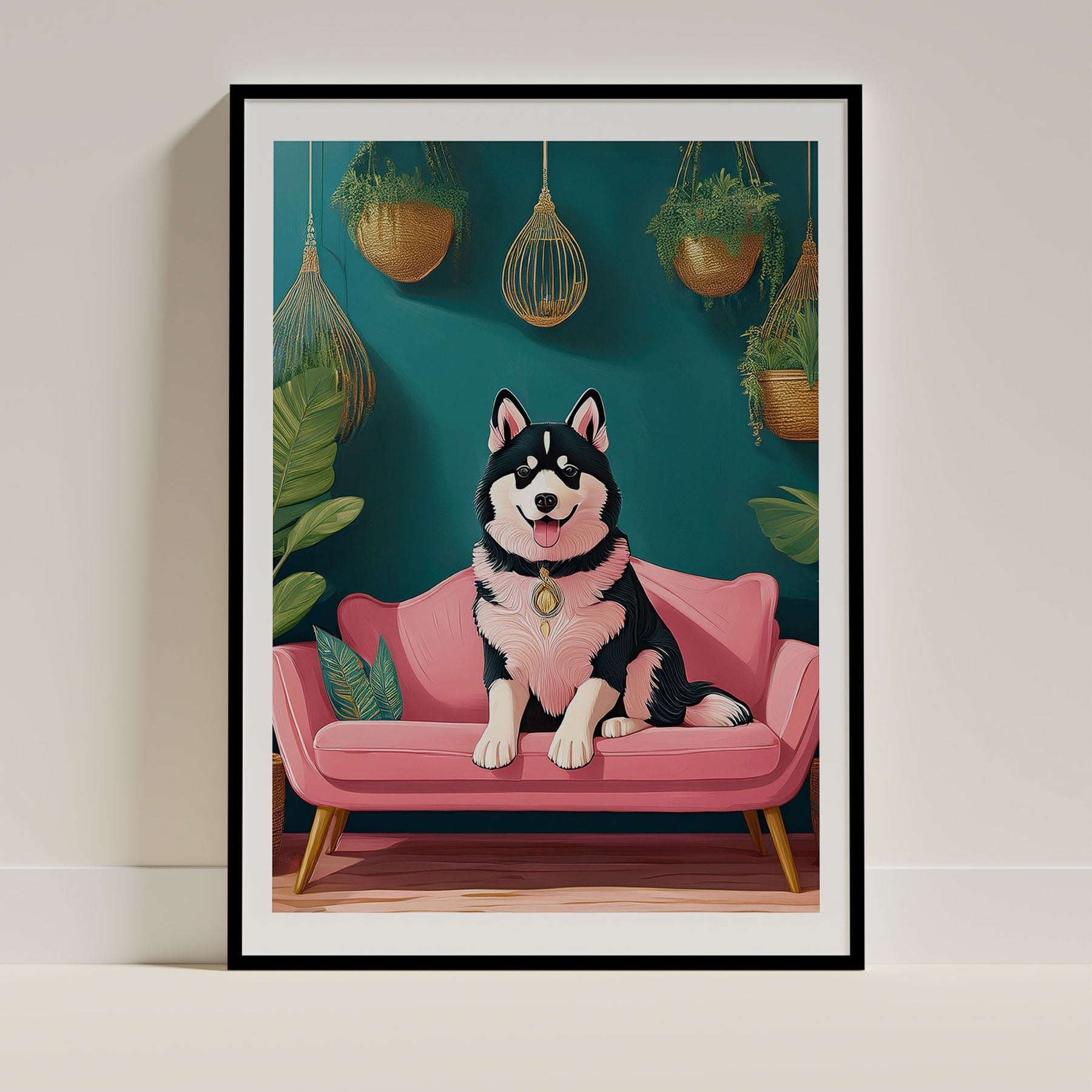 Alaskan Malamute Dog Art Print Unframed Vol 2 | 11 Unique Designs | Wall Art Gift for Dog Lovers - Image 10 | Dogsy & Co