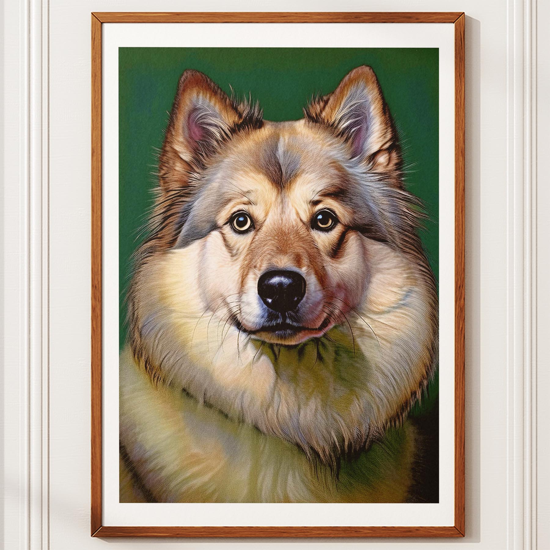 Samoyed Green Painted Series image 10