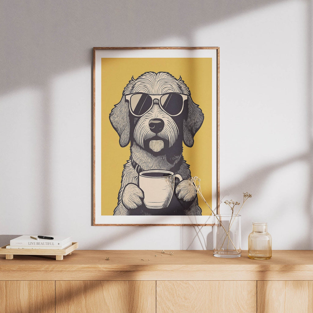 Labradoodle 3R Chillin Coffee Dog image 8