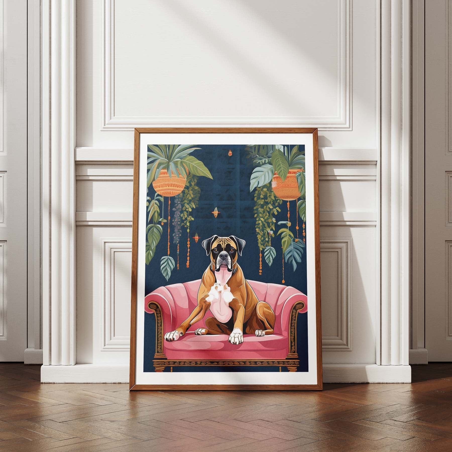 Boxer Just Lounging Around image 4