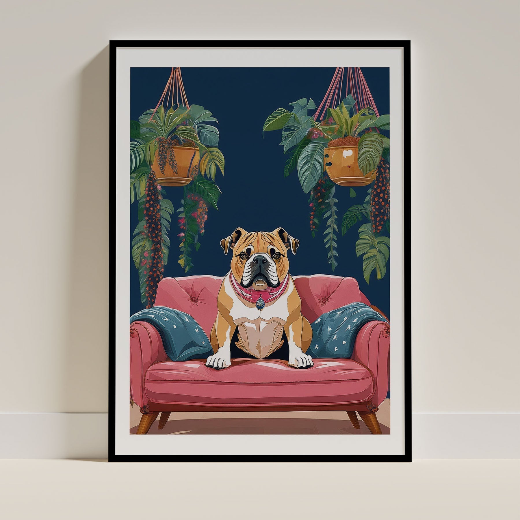 English Bulldog Dog Art Print Unframed Vol 2 | 11 Unique Designs | Wall Art Gift for Dog Lovers - Image 4 | Dogsy & Co