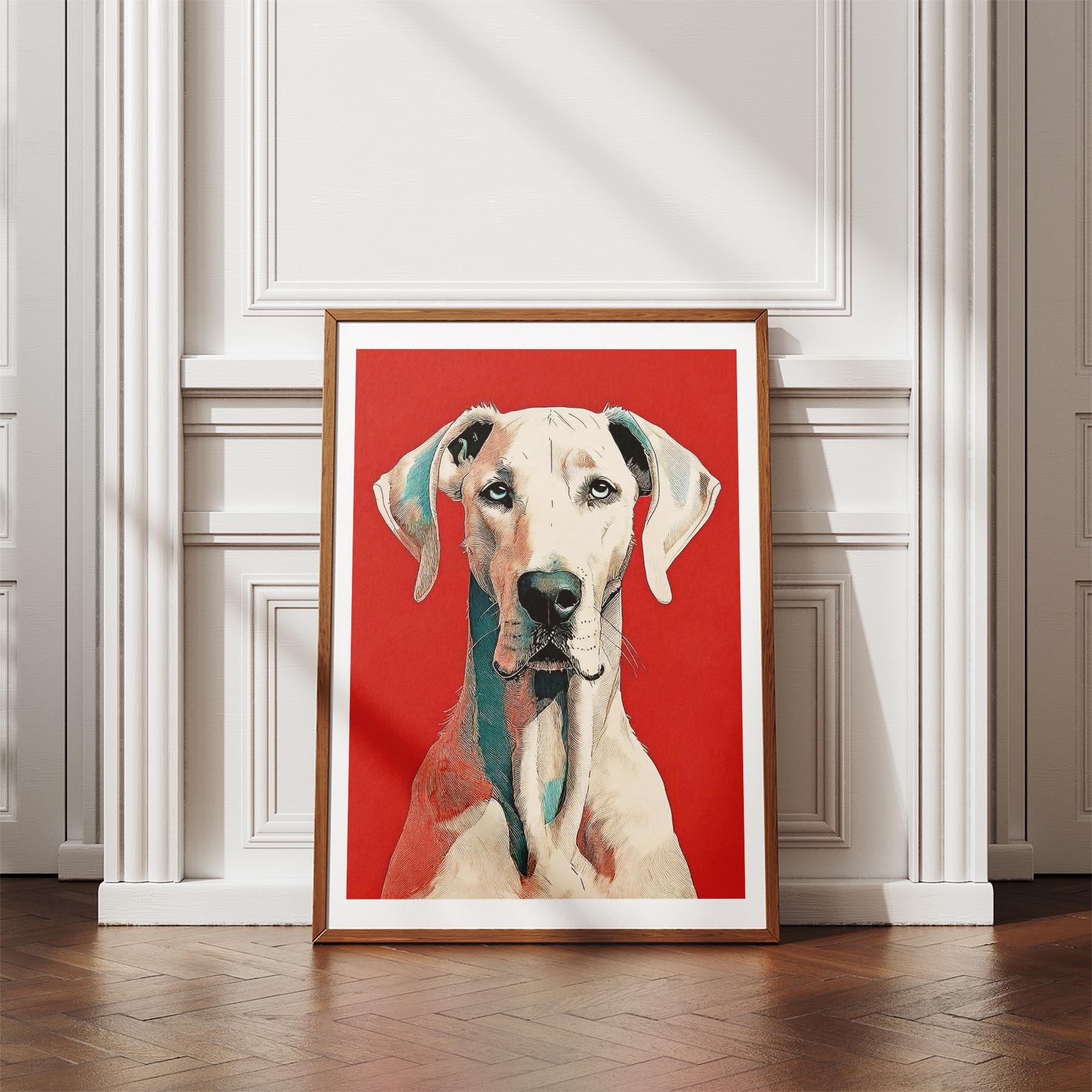 Great Dane Red Dog Series image 4