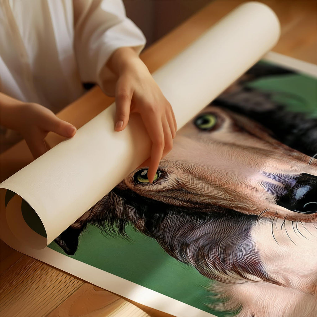 Borzoi Green Painted Series image 1