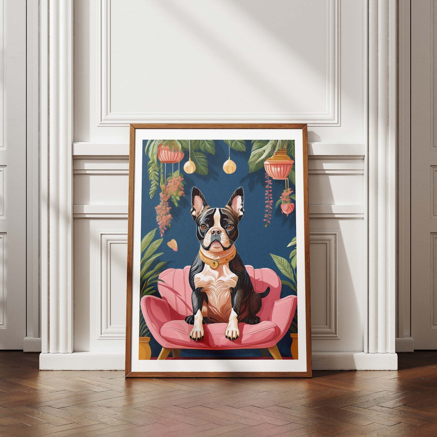 Boston Terrier Just Lounging Around 2 image 4