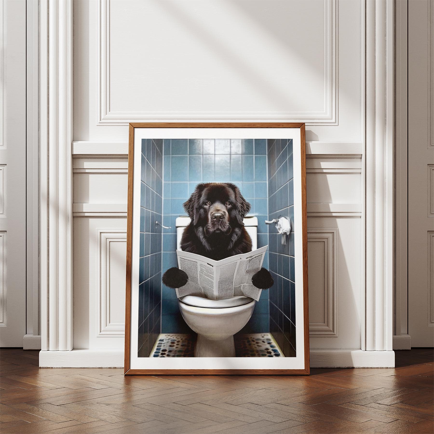 Newfoundland Toilet Humour Dog Series 2 image 4