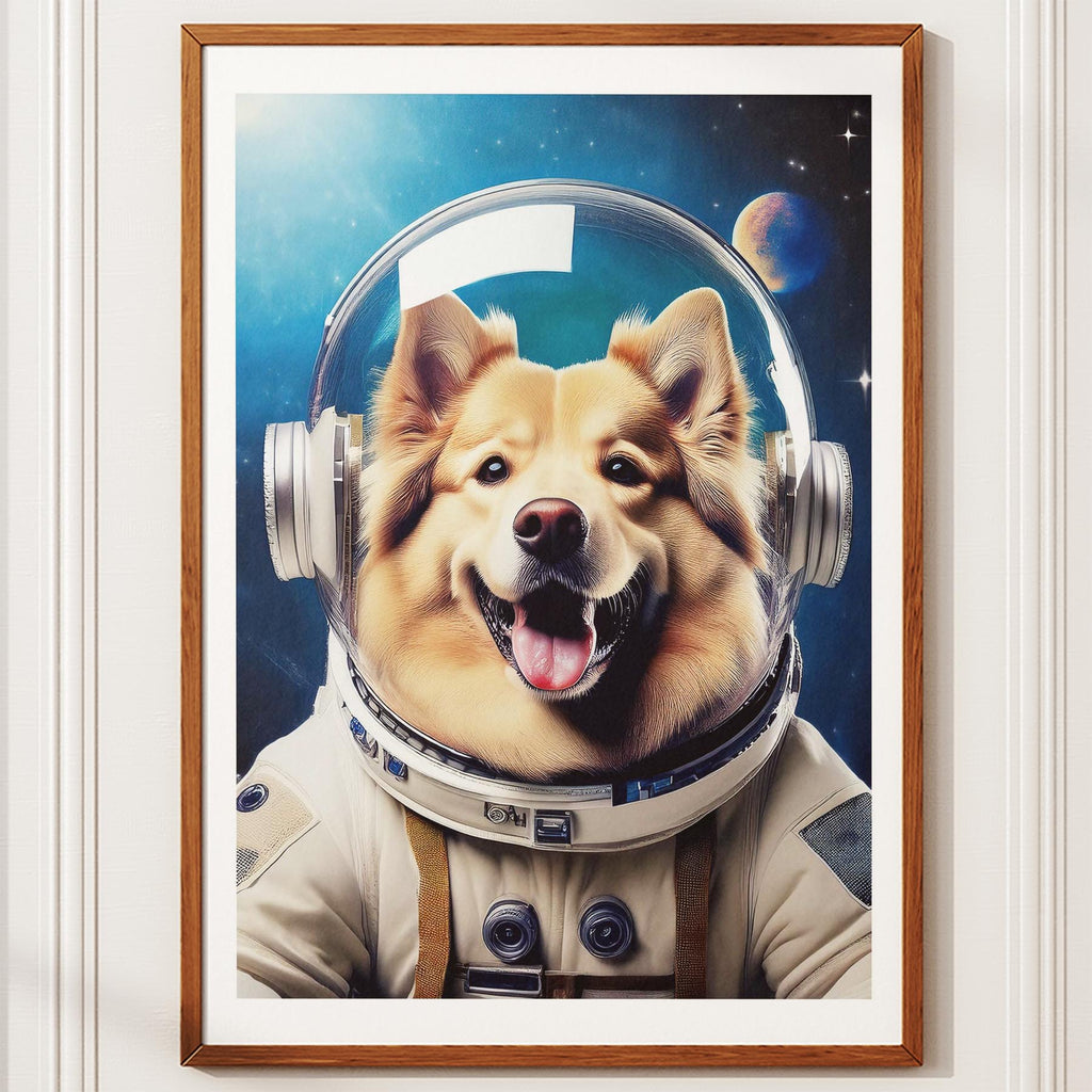 Samoyed Astronaut Dog Series image 10