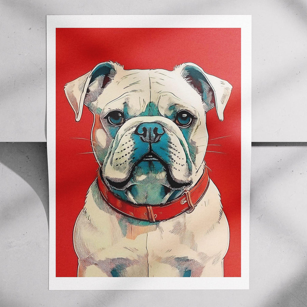 Bulldog Red Dog Series image 7