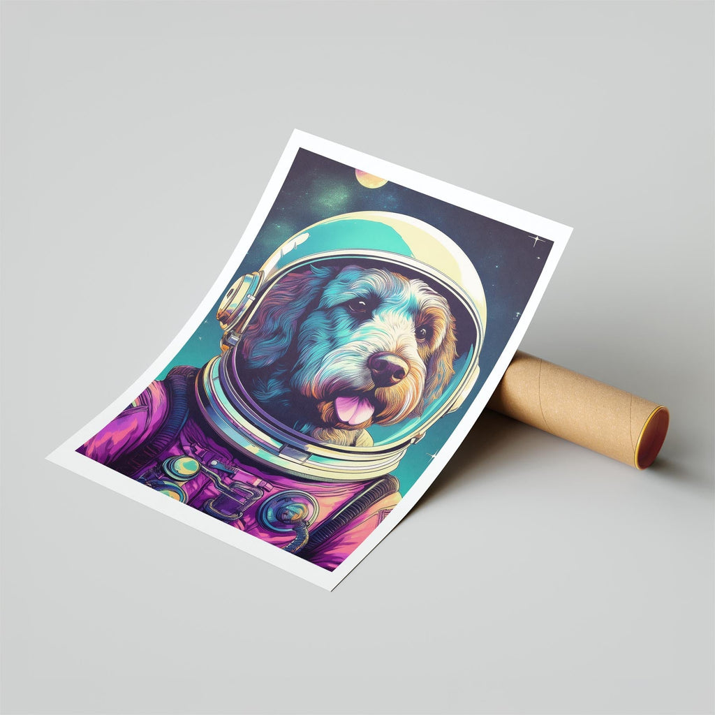 Spanish Water Dog Space Dogs Series image 6