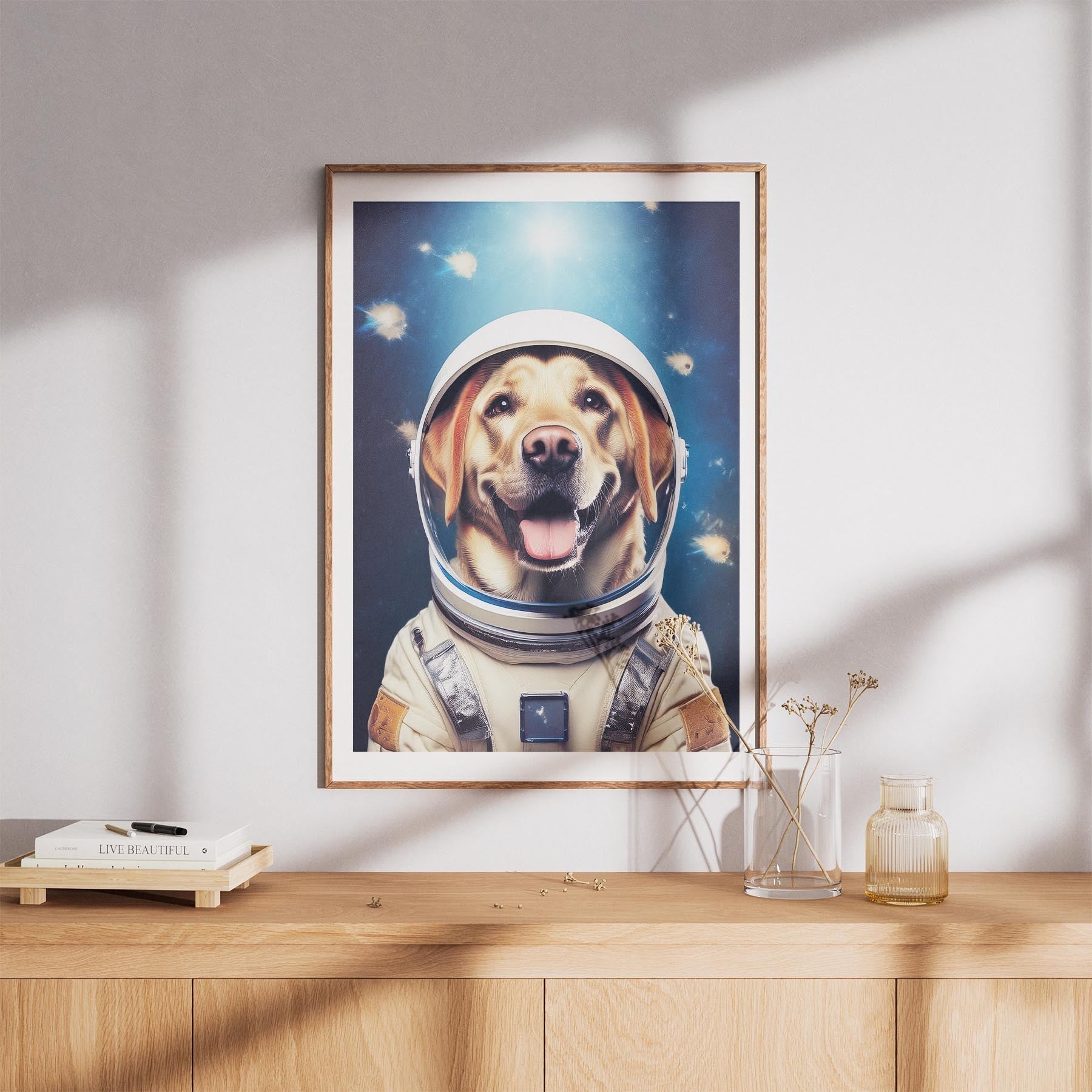 Labrador Retriever Astronaut Dog Series image 8