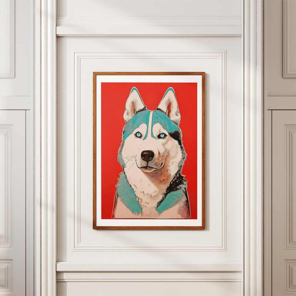 Siberian Husky Red Dog Series image 3