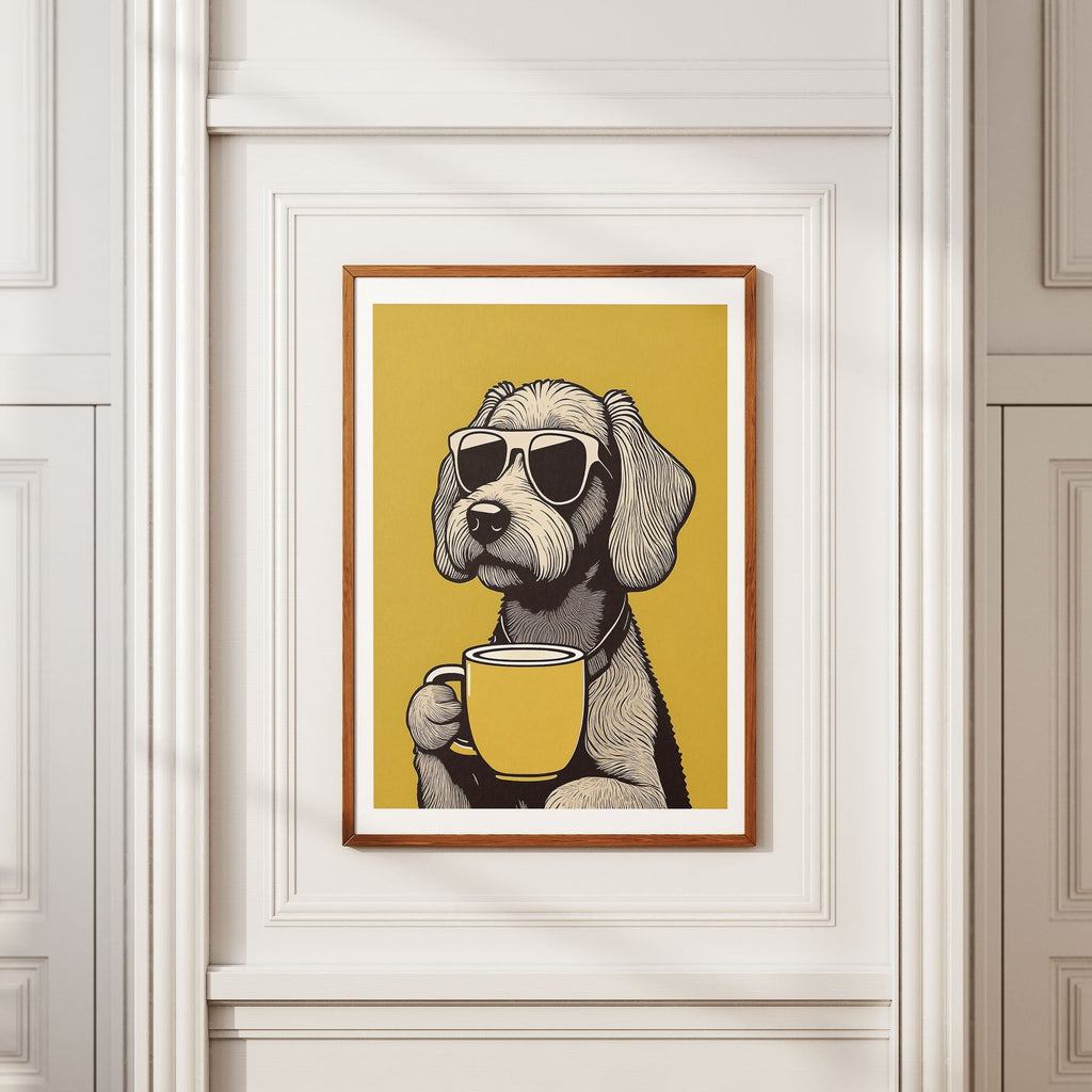 Cavoodle 1 Chillin Coffee Dog image 2