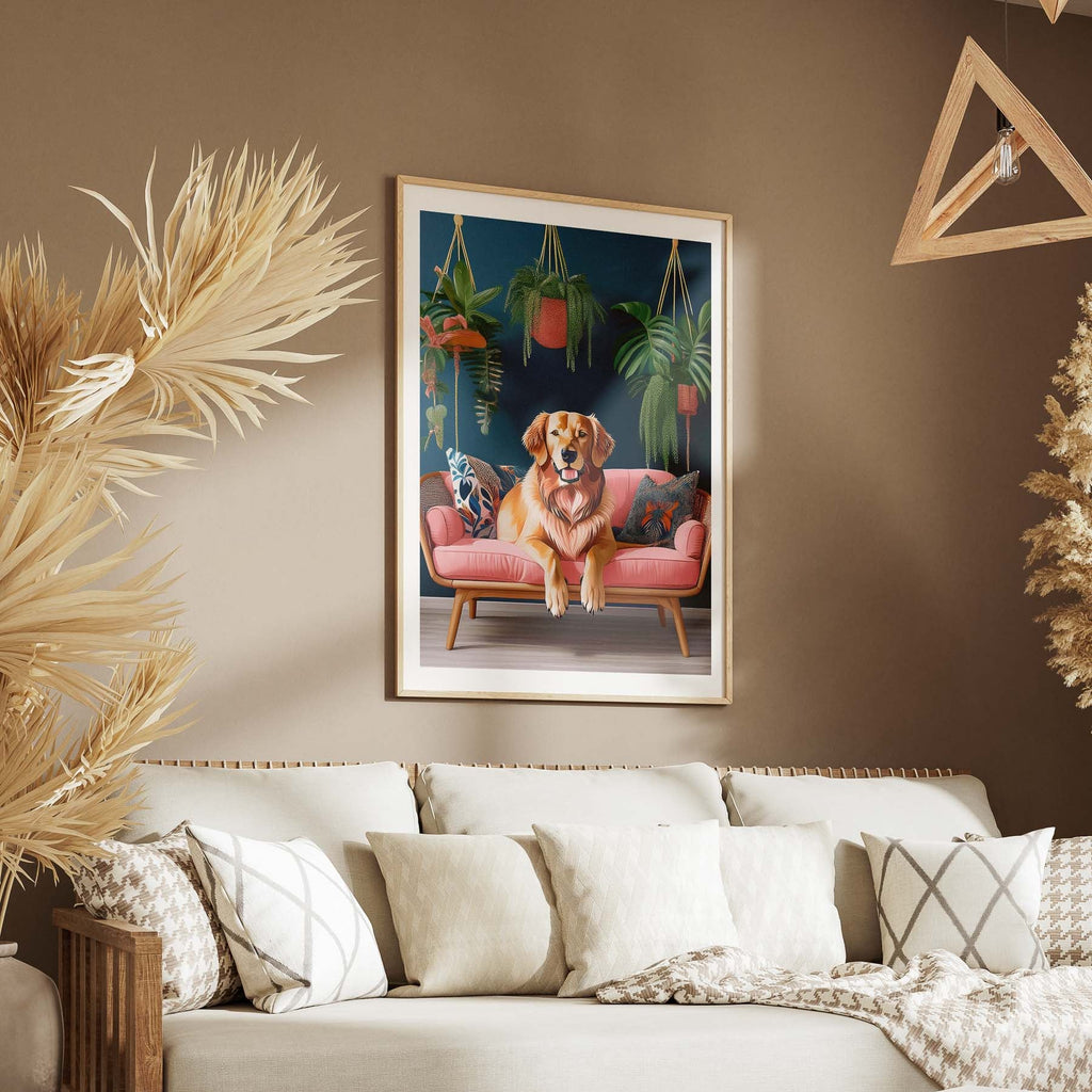 Golden Retriever  Just Lounging Around 2 image 5