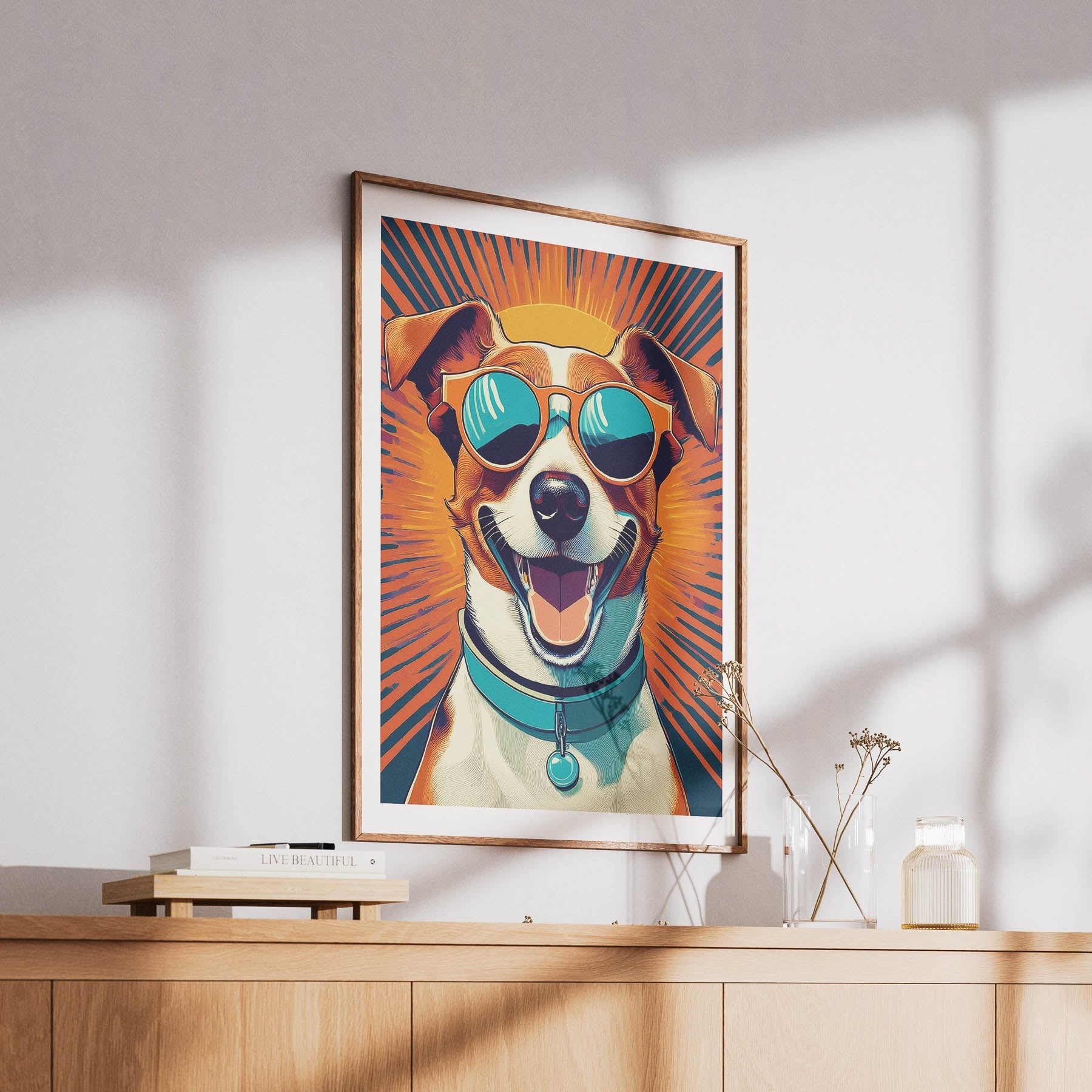 Jack Russell Terrier In Colourful Sunnies 2 image 6