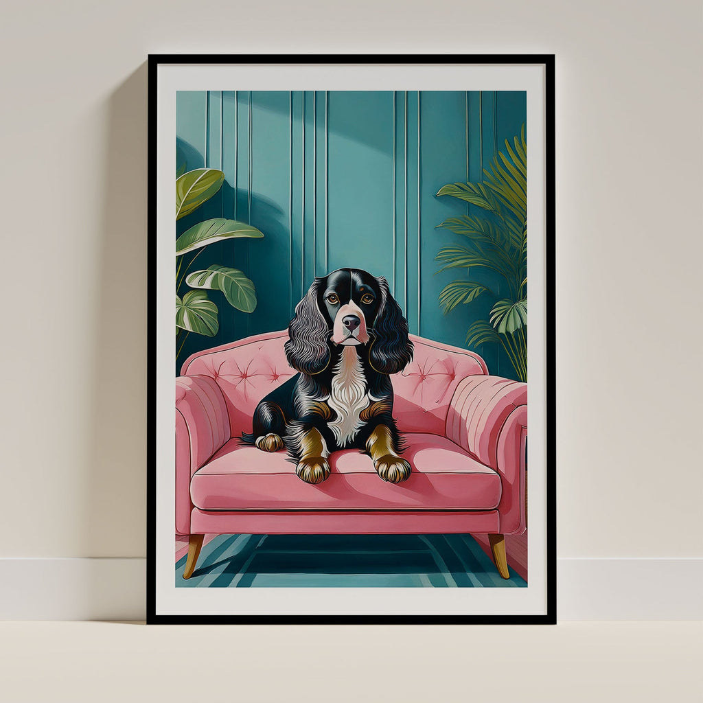 Cocker Spaniel Just Lounging Around image 0