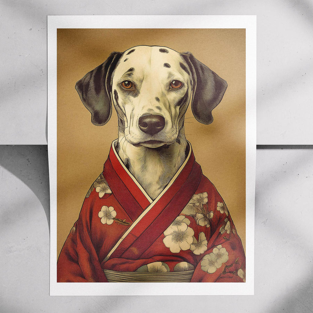 Dalmatian Japanse Kimono Dog Series image 7
