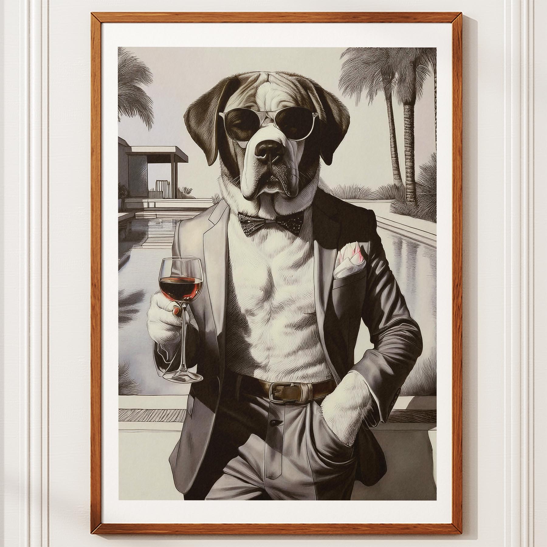 Saint Bernard The Distinguished Gentleman Dog Series image 10