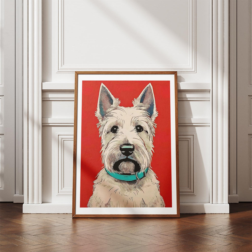 Scottish Terrier Red Dog Series image 4