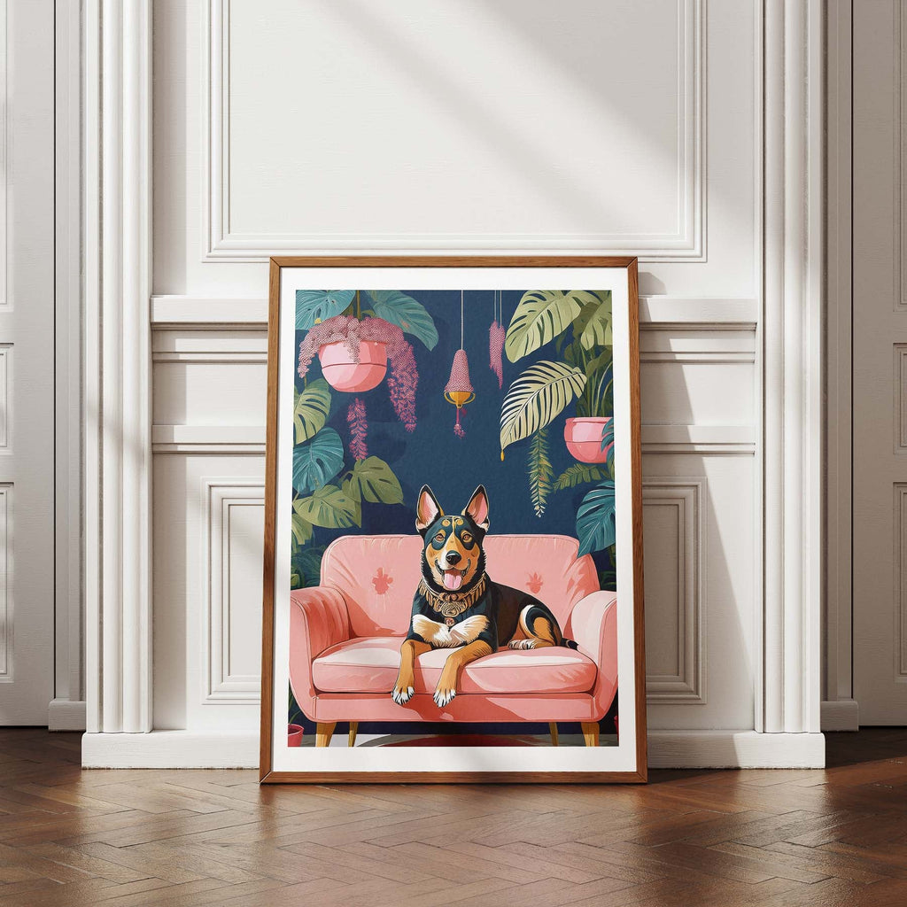 Australian Kelpie  Just Lounging Around image 4