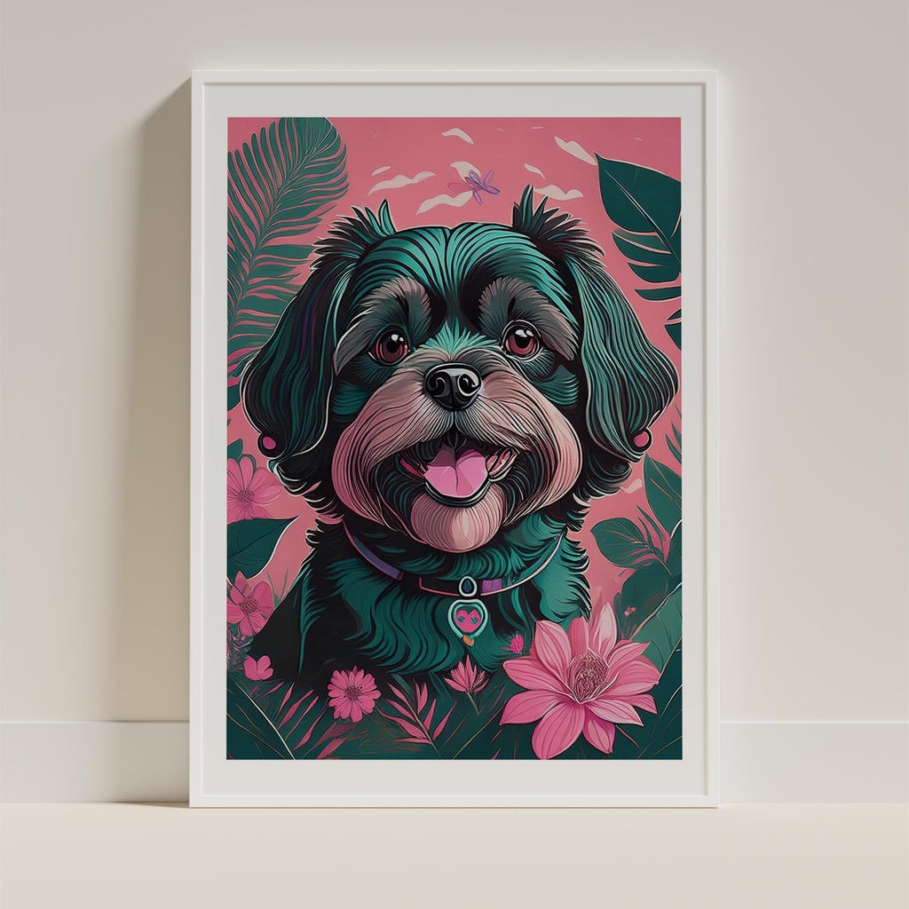 Shihpoo Flowery Dog image 9