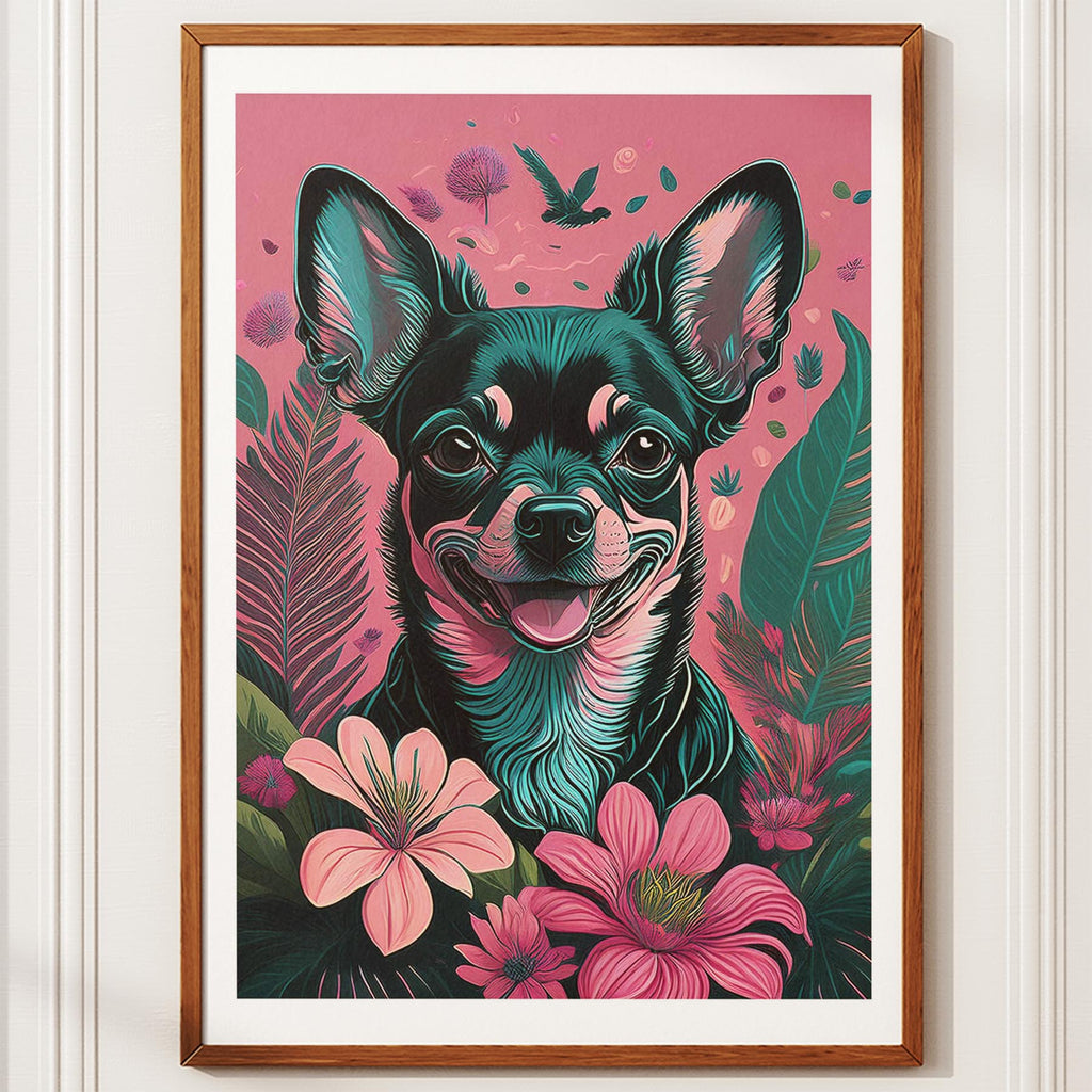 Chihuahua Flowery Dog image 10