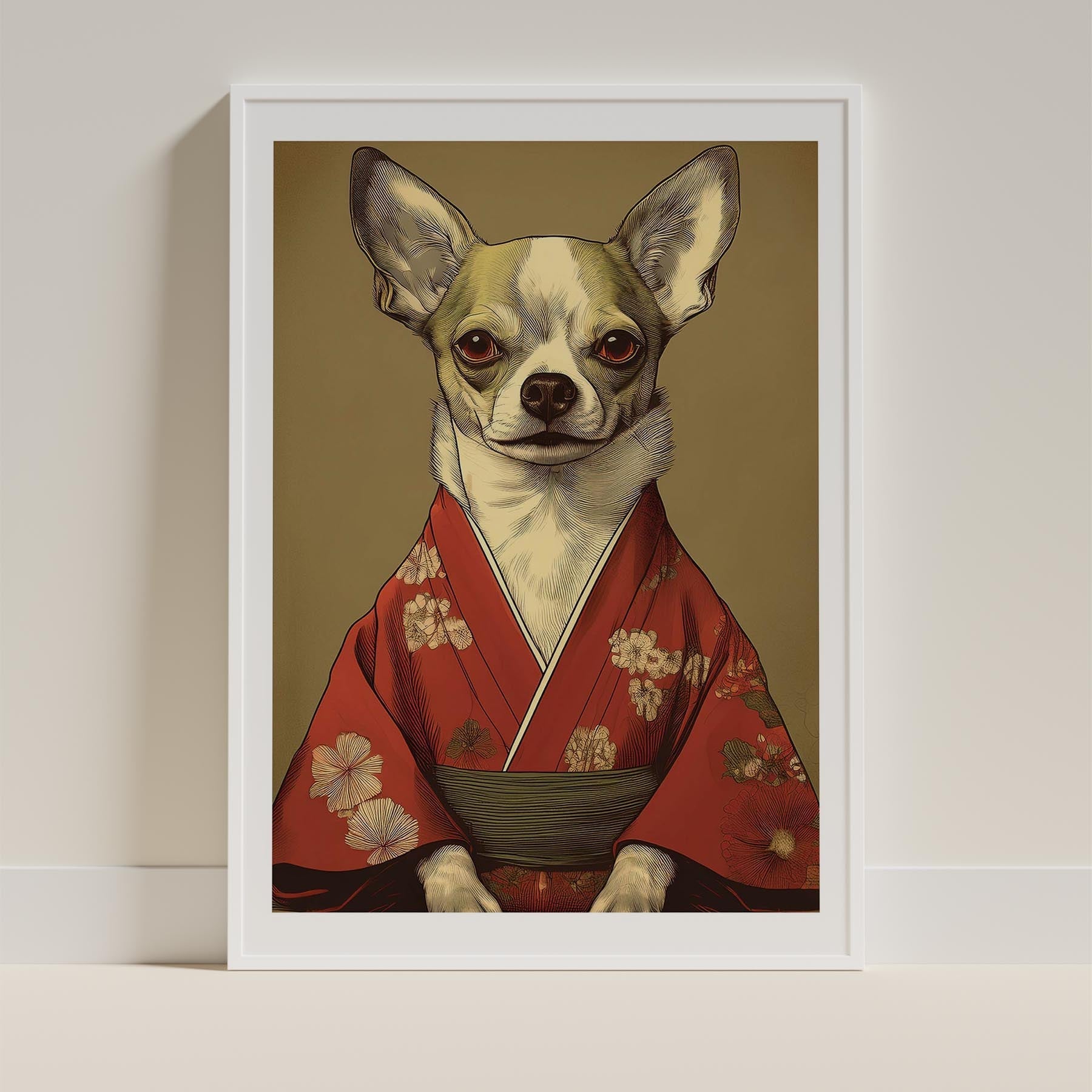 Chihuahua Japanse Kimono Dog Series image 9