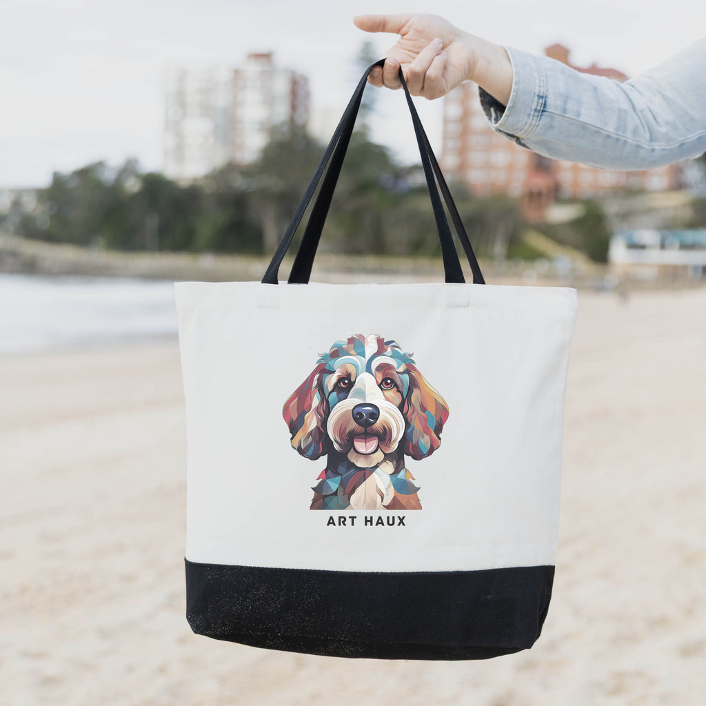 Cockapoo Chic Graphic Art Bag image 1