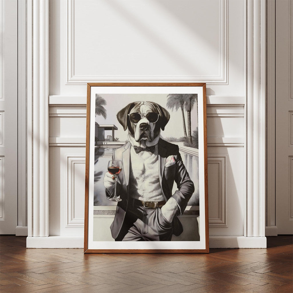 Saint Bernard The Distinguished Gentleman Dog Series image 4